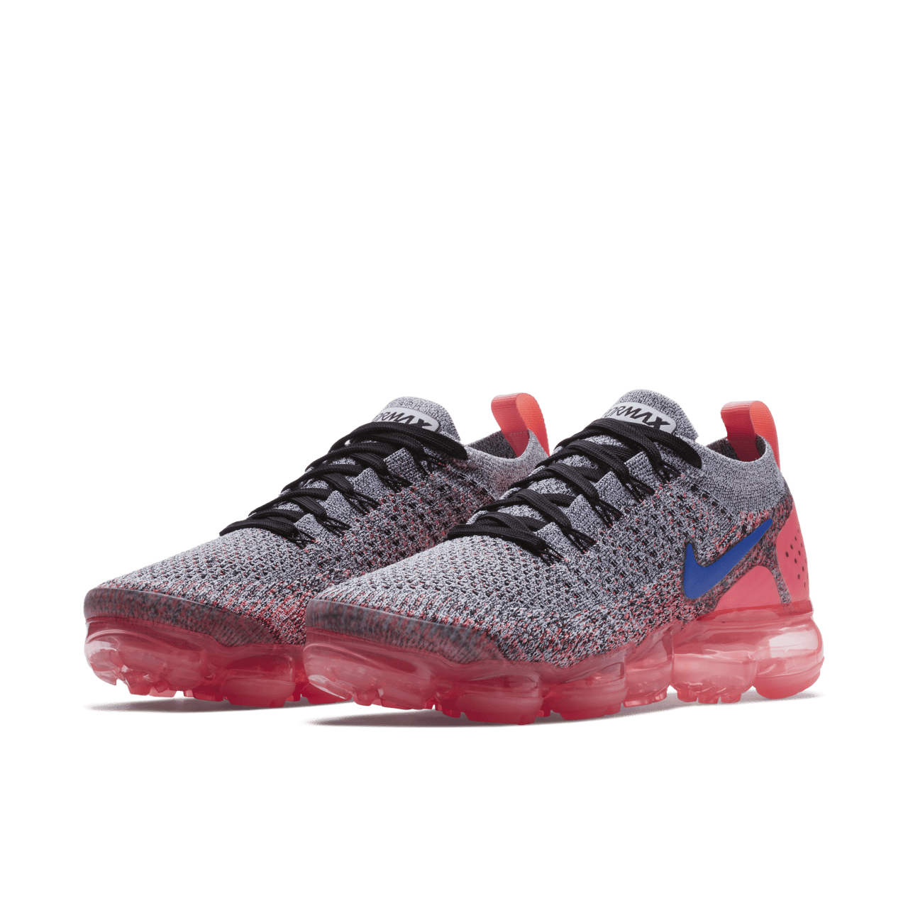 Nike air vapormax flyknit grey red online