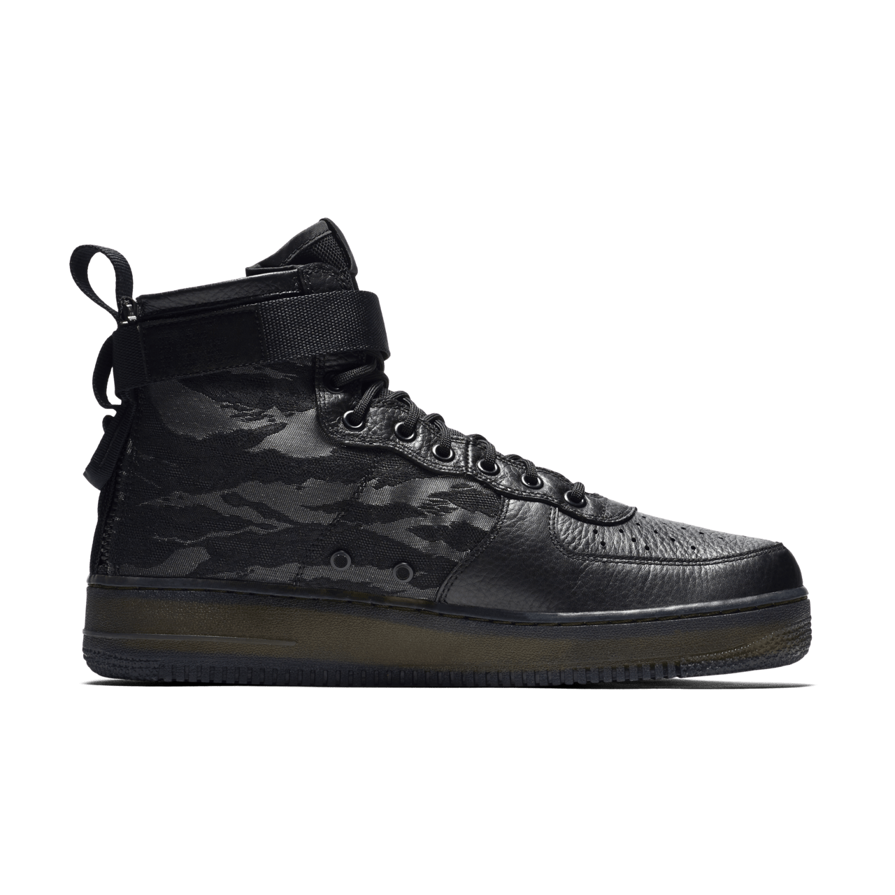 Nike sf af1 black mid hotsell