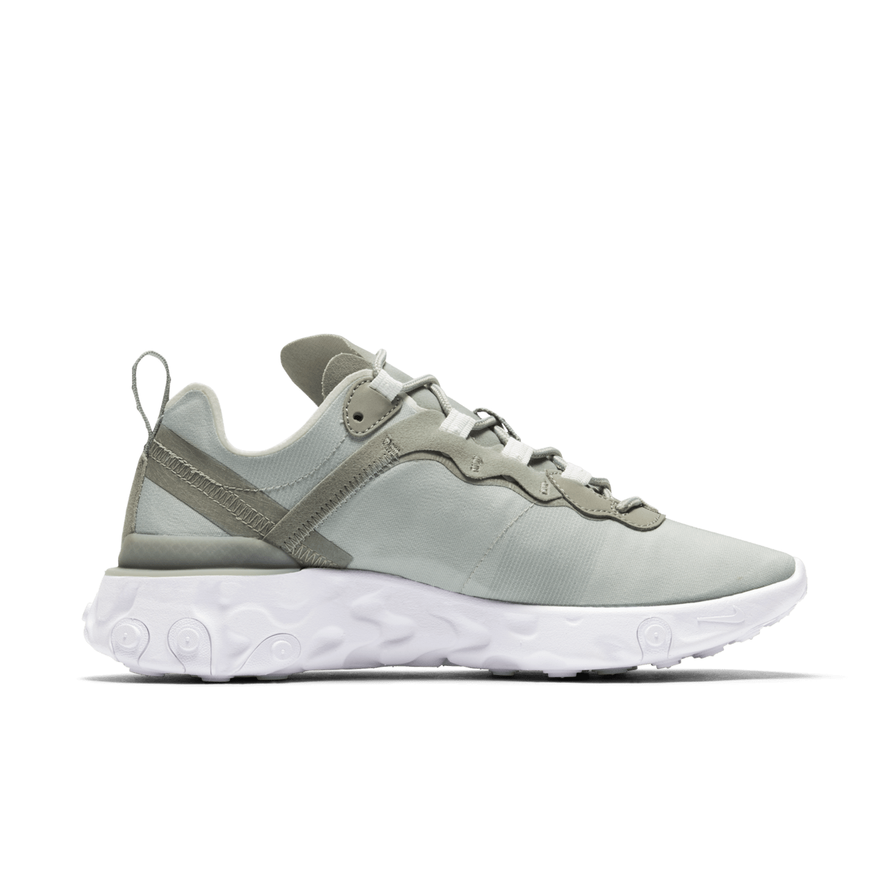 Women's Nike React Element 55 'Mica Green & White & Light Silver' Release Date