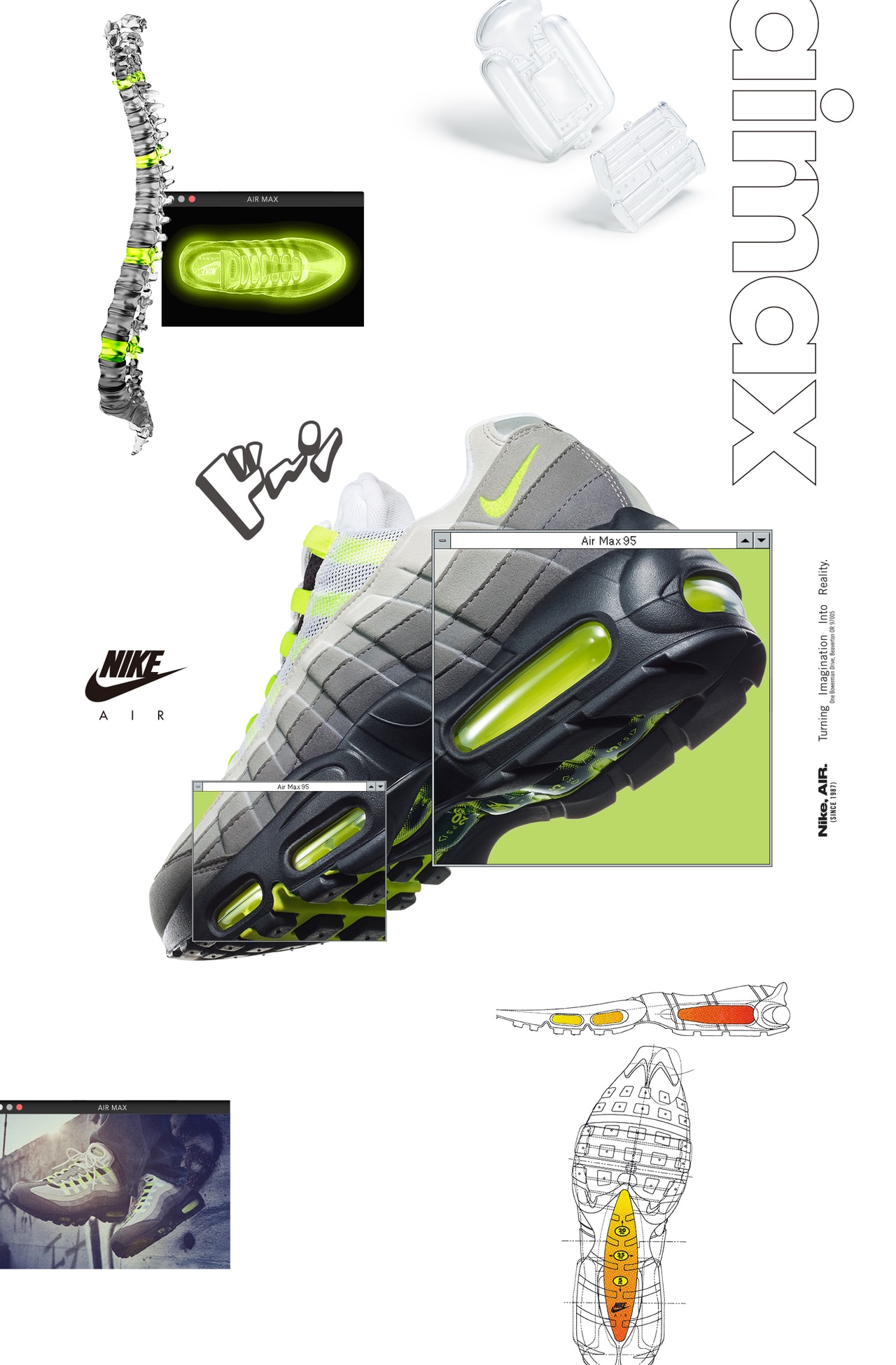 【NIKE公式】ナイキ エア マックス 95 OG 'Volt & Black' (554970-071 / AM95 OG)