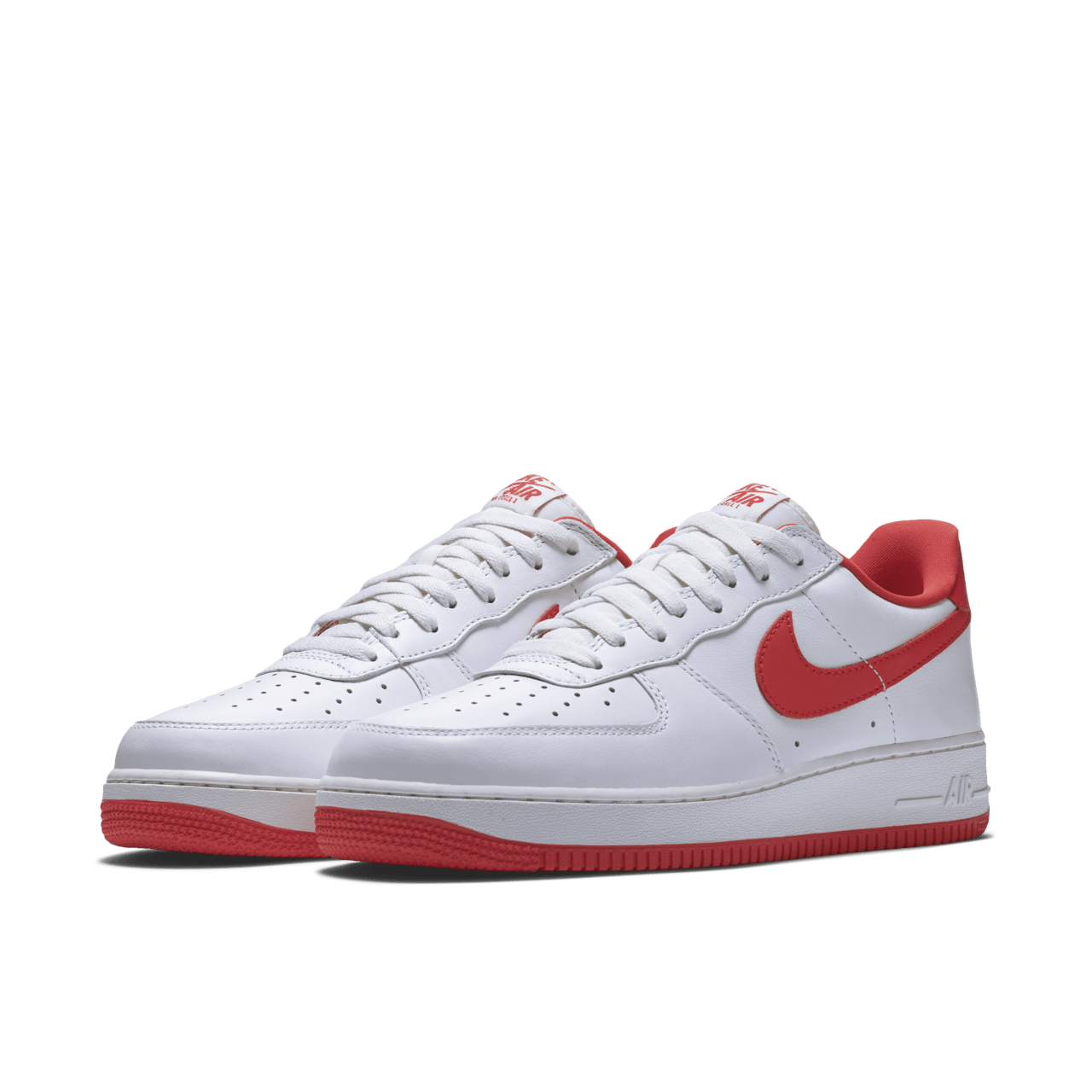 Nike free red and white best sale