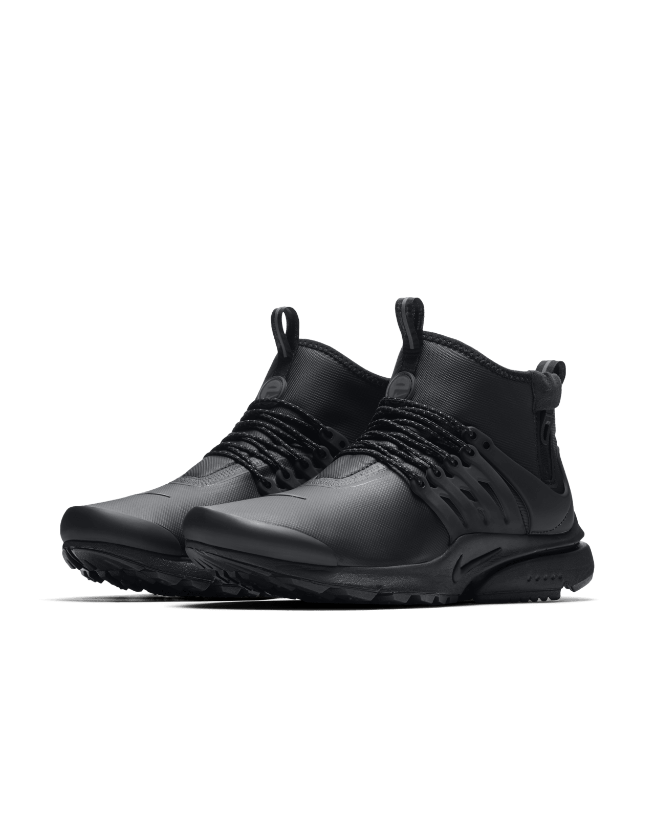 Nike Air Presto Mid Utility Sneakerboot Black Dark Grey Release Date. Nike SNKRS