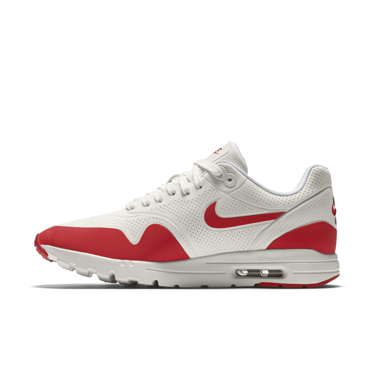 Women s Nike Air Max 1 Ultra White University Red Nike SNKRS