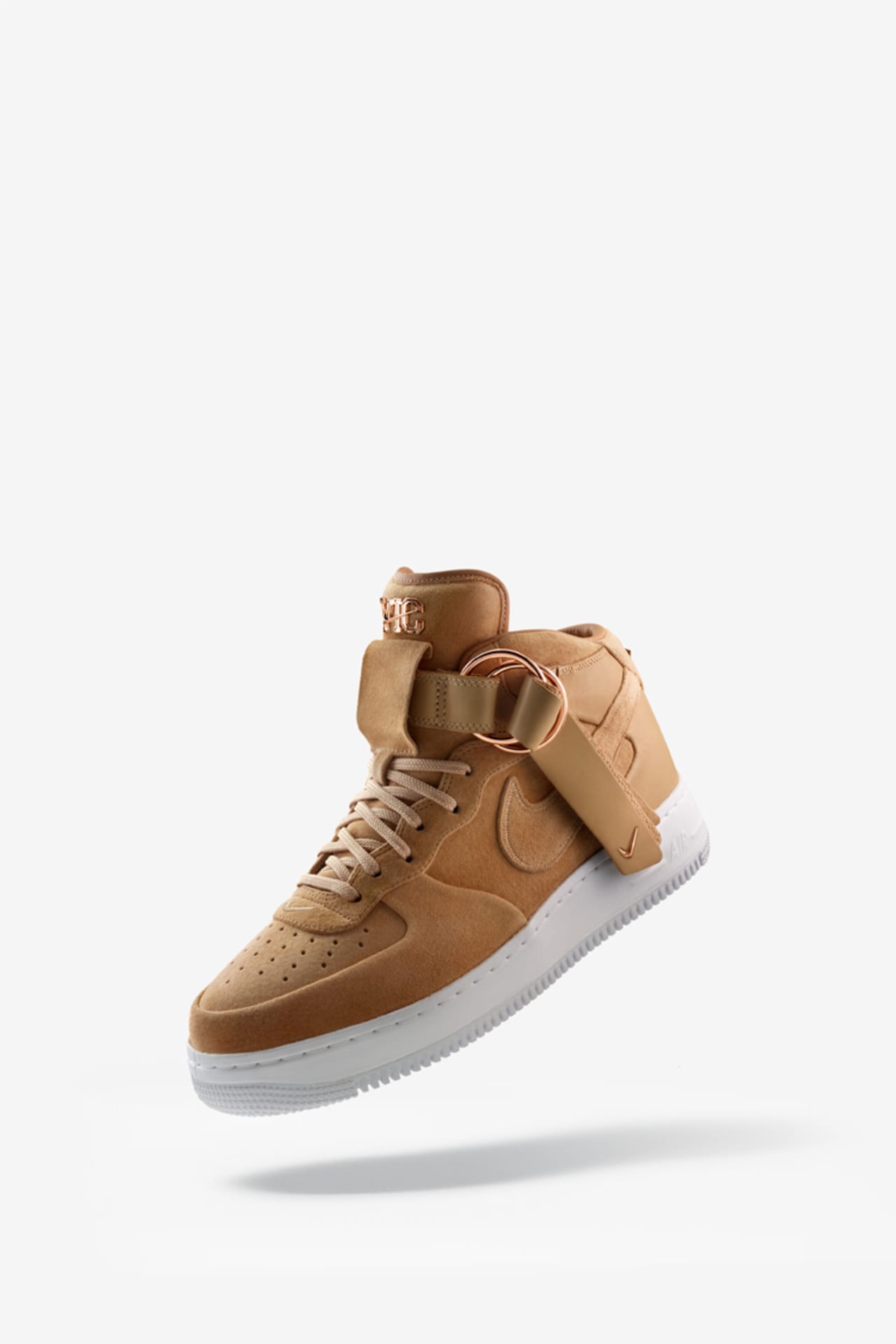 Nike Air Force 1 Mid V.Cruz Vachetta Tan Metallic Gold Release Date. Nike SNKRS