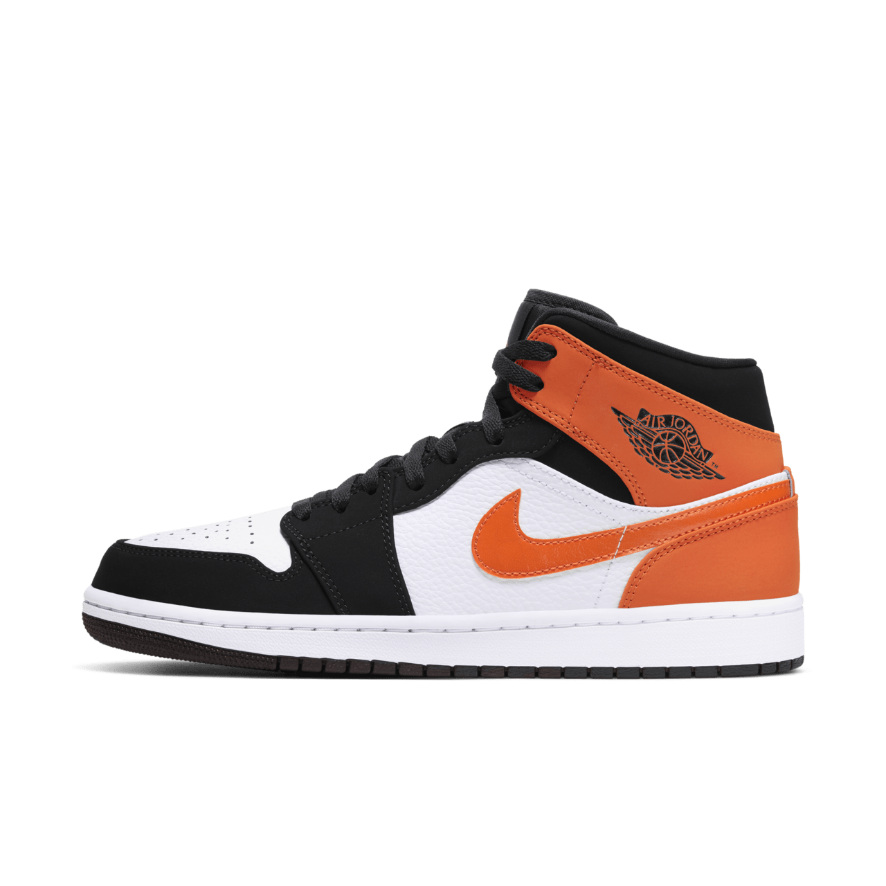 Air Jordan 1 Mid Black and Starfish Release Date. Nike SNKRS