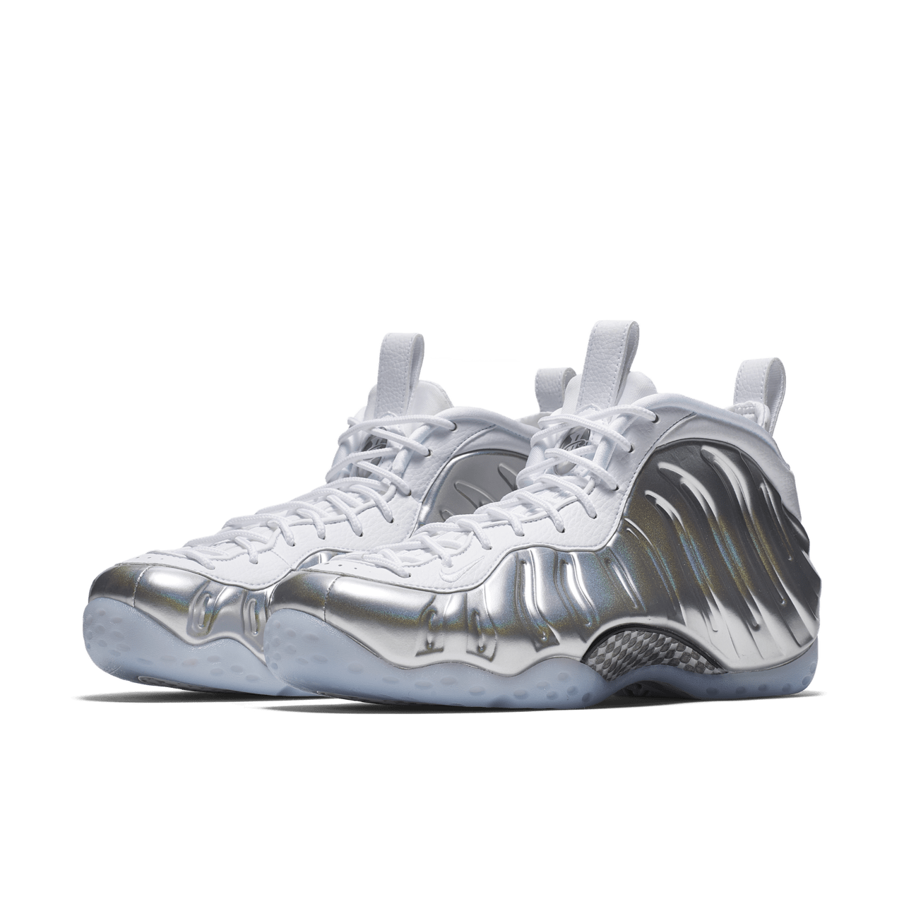 Nike Women s Air Foamposite One White Chrome Release Date. Nike SNKRS