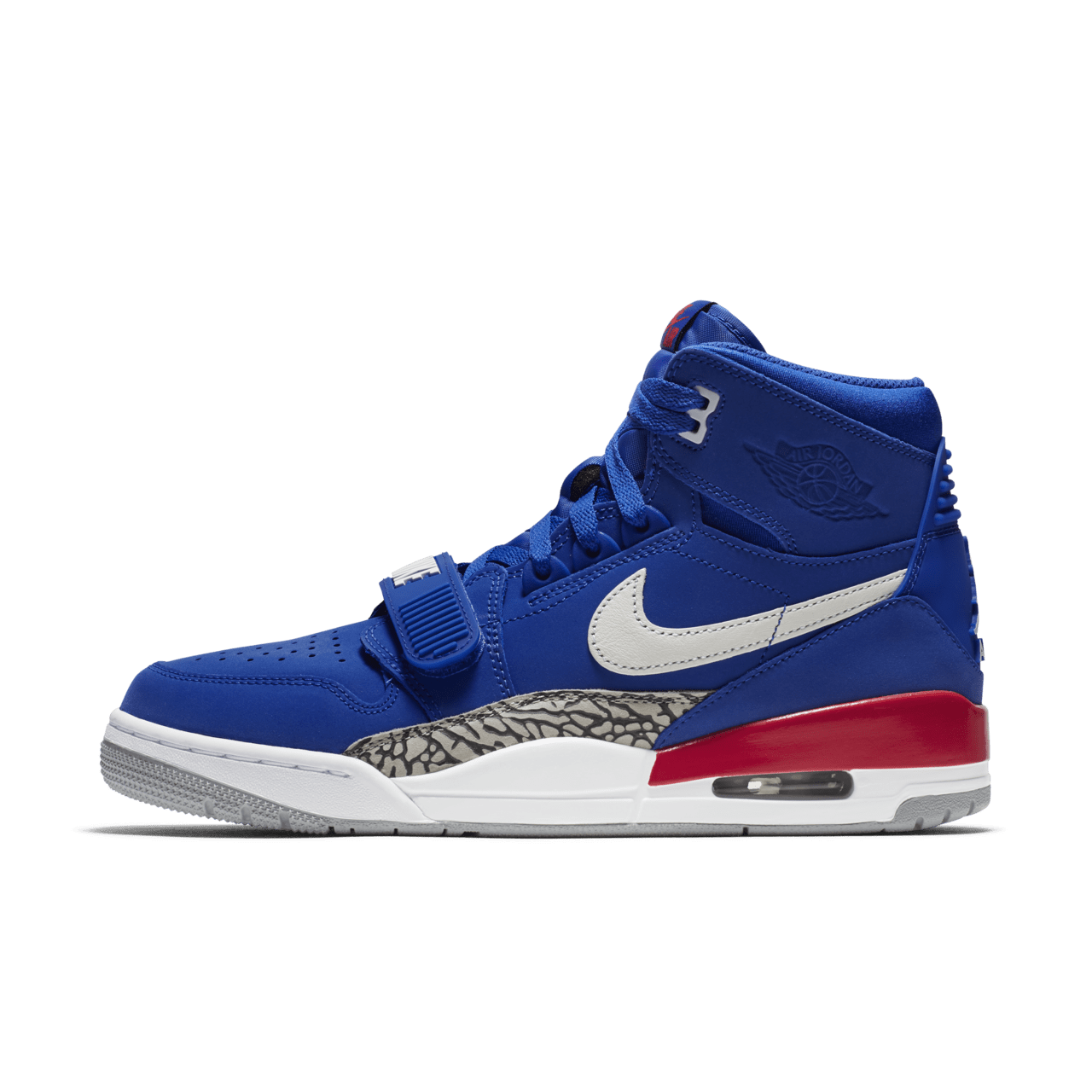 Nike blue red hotsell