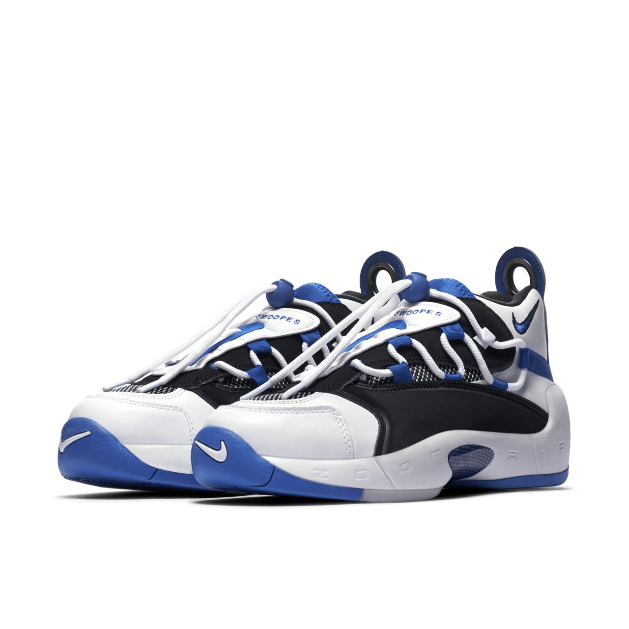 Women's Nike Air Swoopes II 'White & Black & Game Royal' Release Date