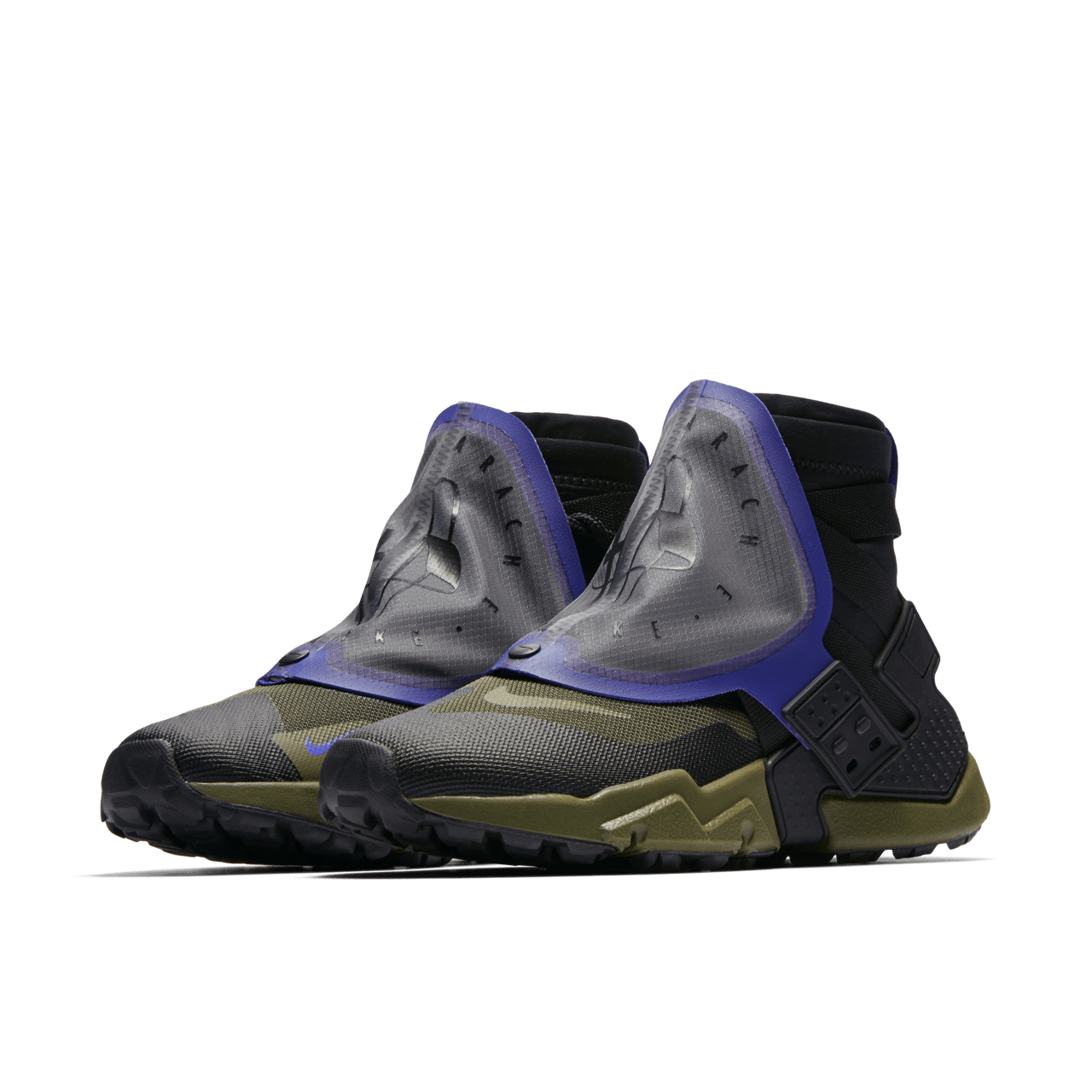 Nike Air Huarache Gripp Olive Canvas Indigo Burst Release Date. Nike SNKRS