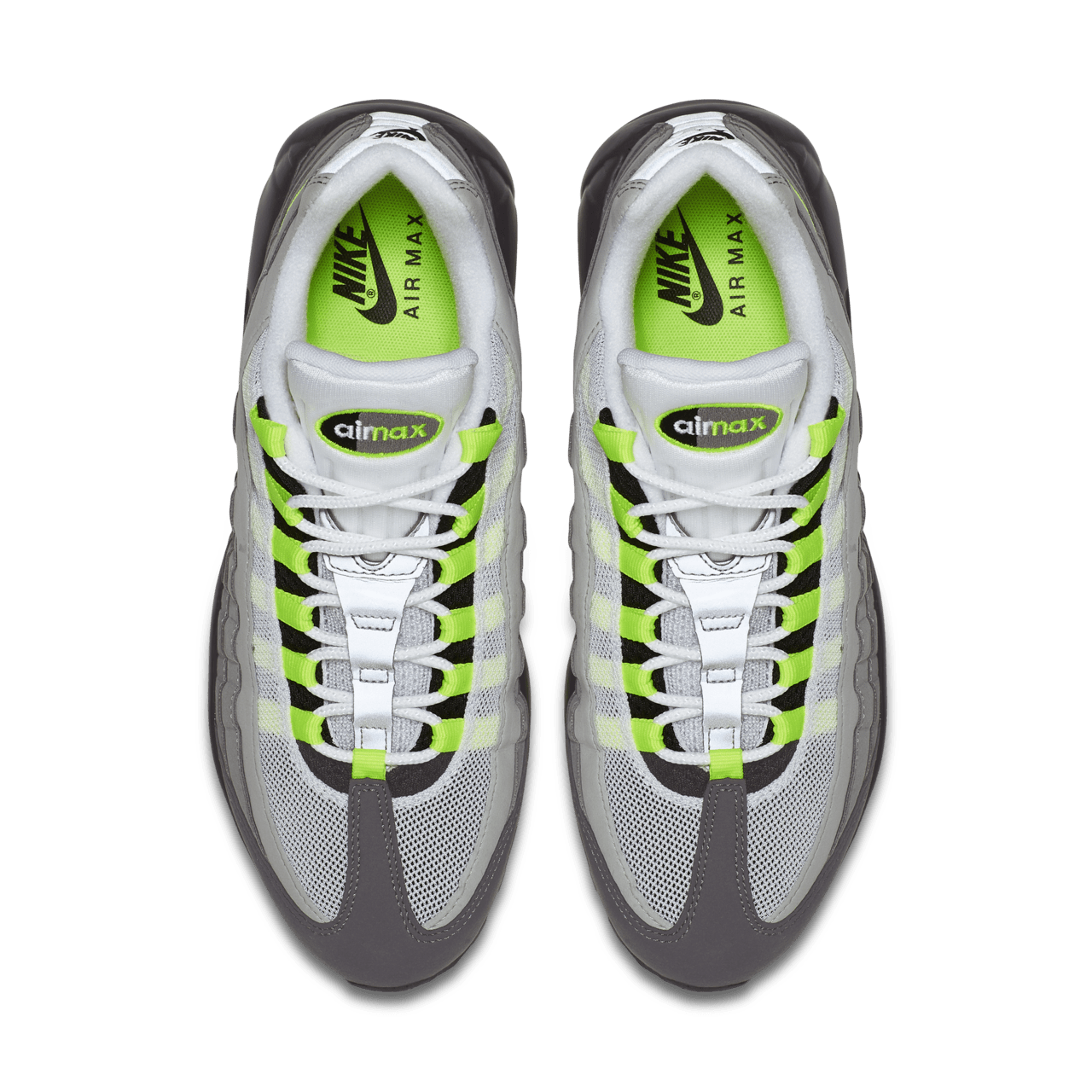 Neon green nike sneakers best sale