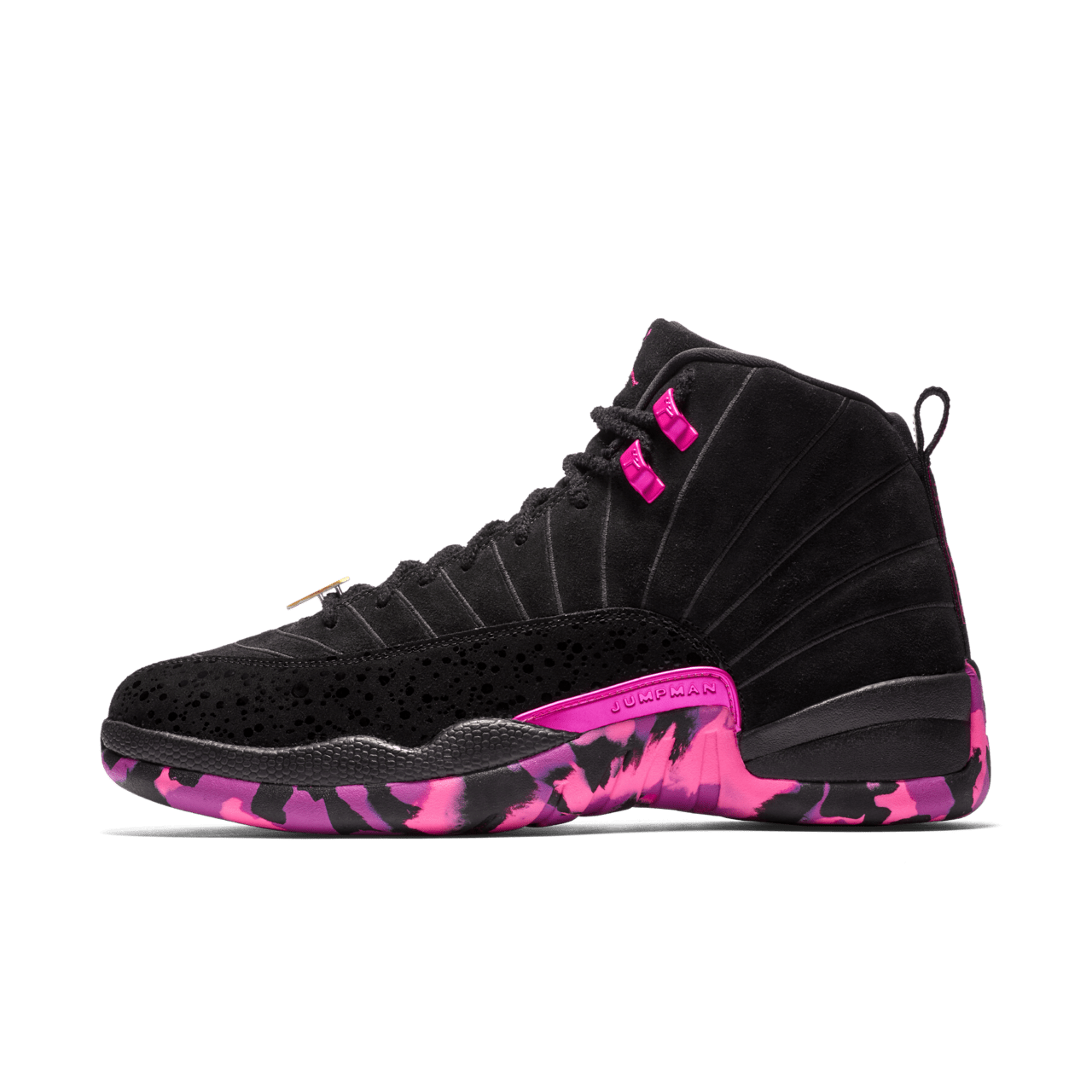 Air Jordan 12 Retro Doernbecher Freestyle 2017 'Black & Pink Blast' Release  Date. Nike SNKRS