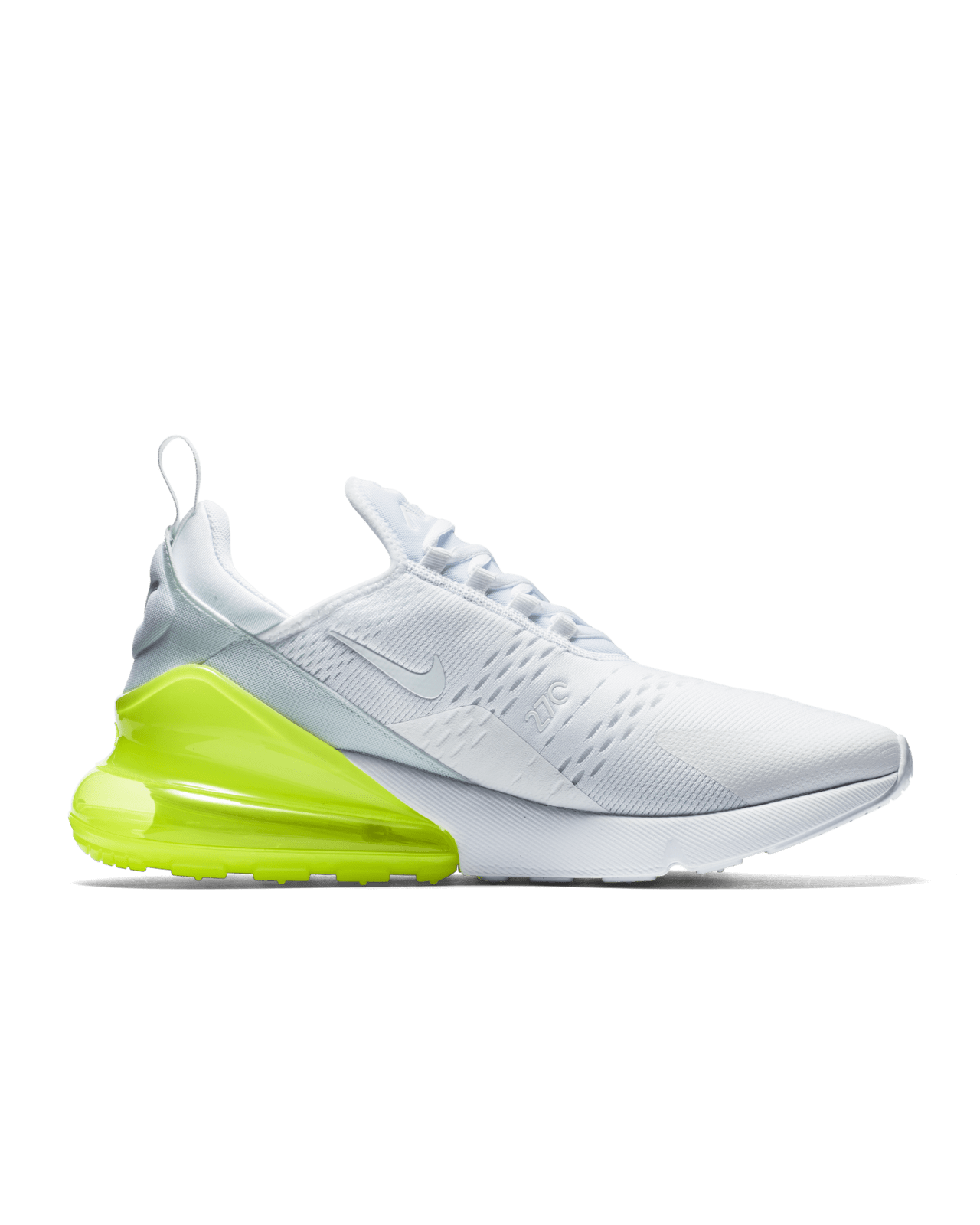 Air max 270 white neon green on sale