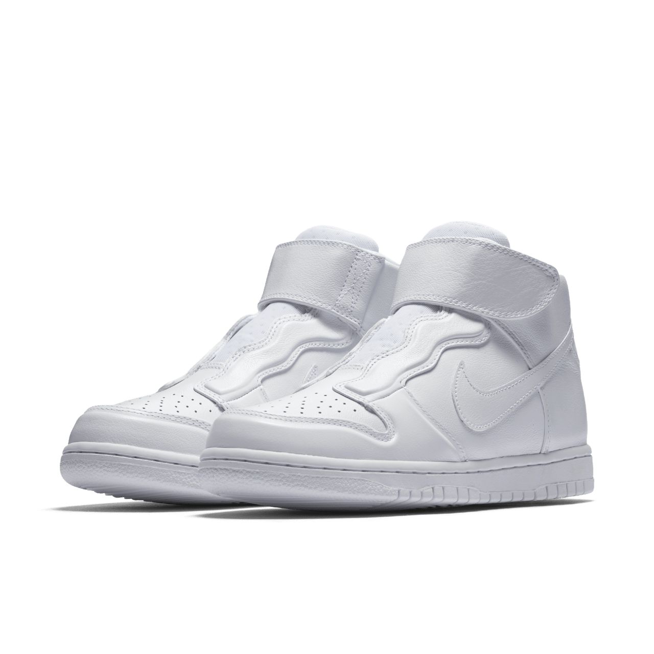 Women s Dunk High Ease White on White Nike SNKRS