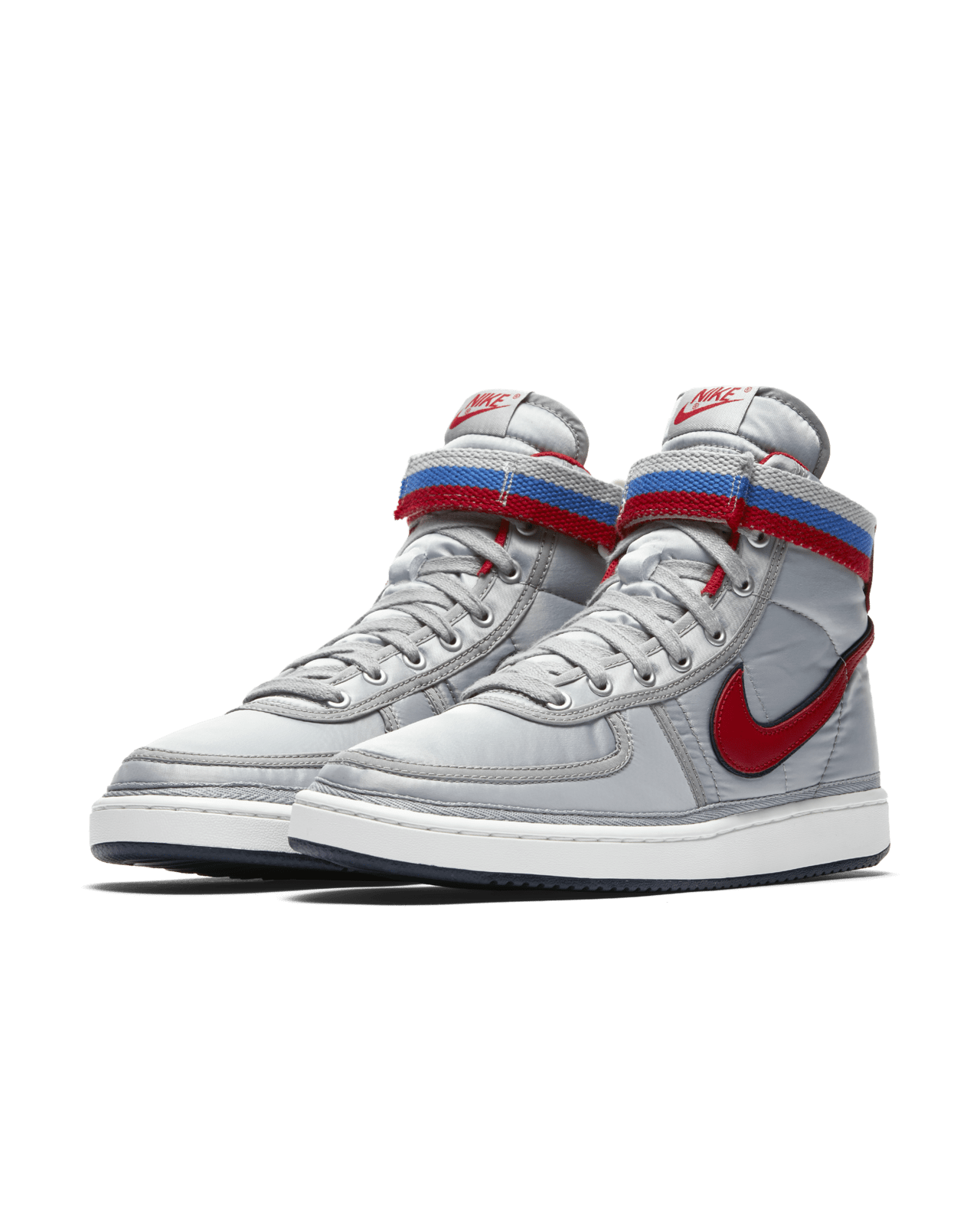 Nike Vandal High Metallic Silver University Red Release Date. Nike SNKRS