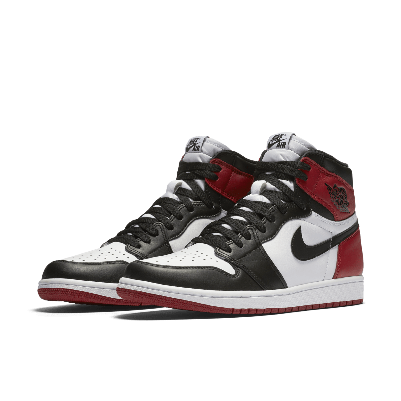 Jordan 1 black toe release on sale