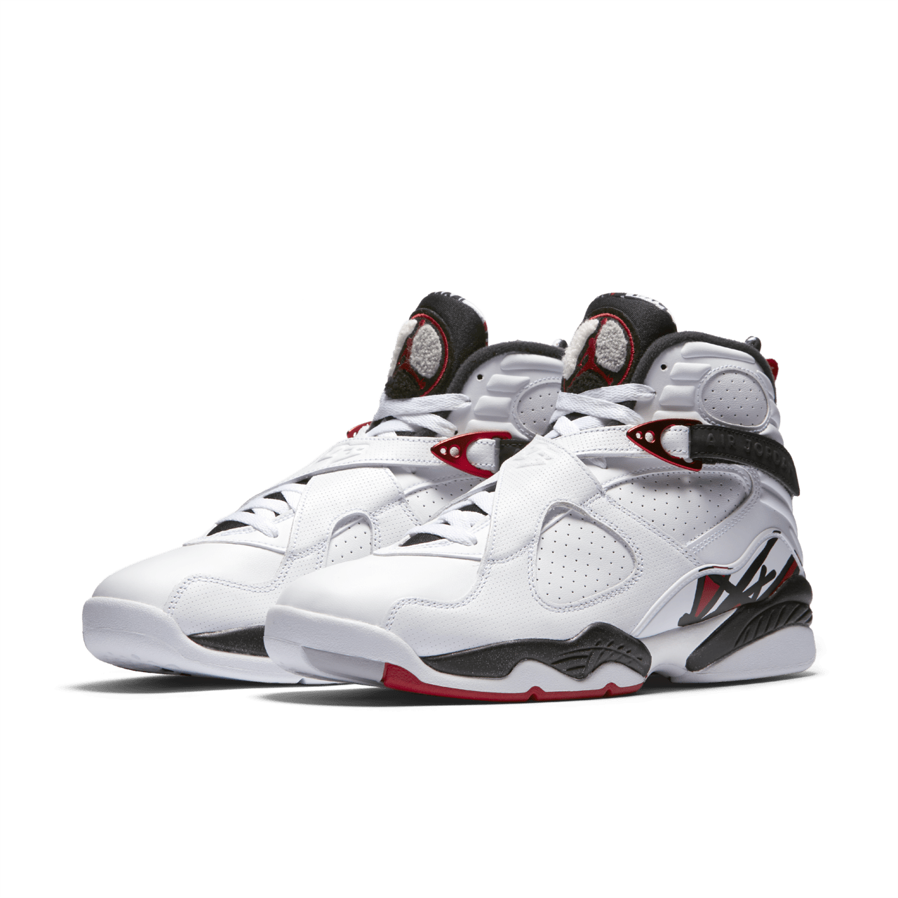 Air Jordan 8 Retro White Black Gym Red Nike SNKRS