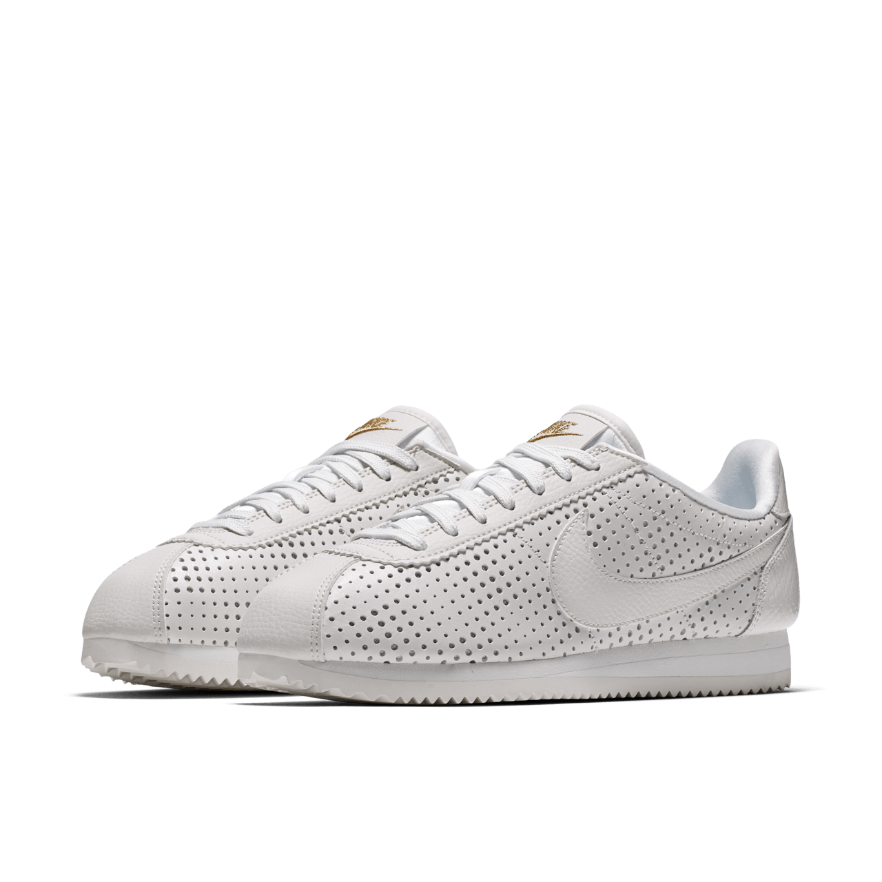 Women s Nike Cortez Classic Premium QS Summit White Metallic Gold Release Date. Nike SNKRS