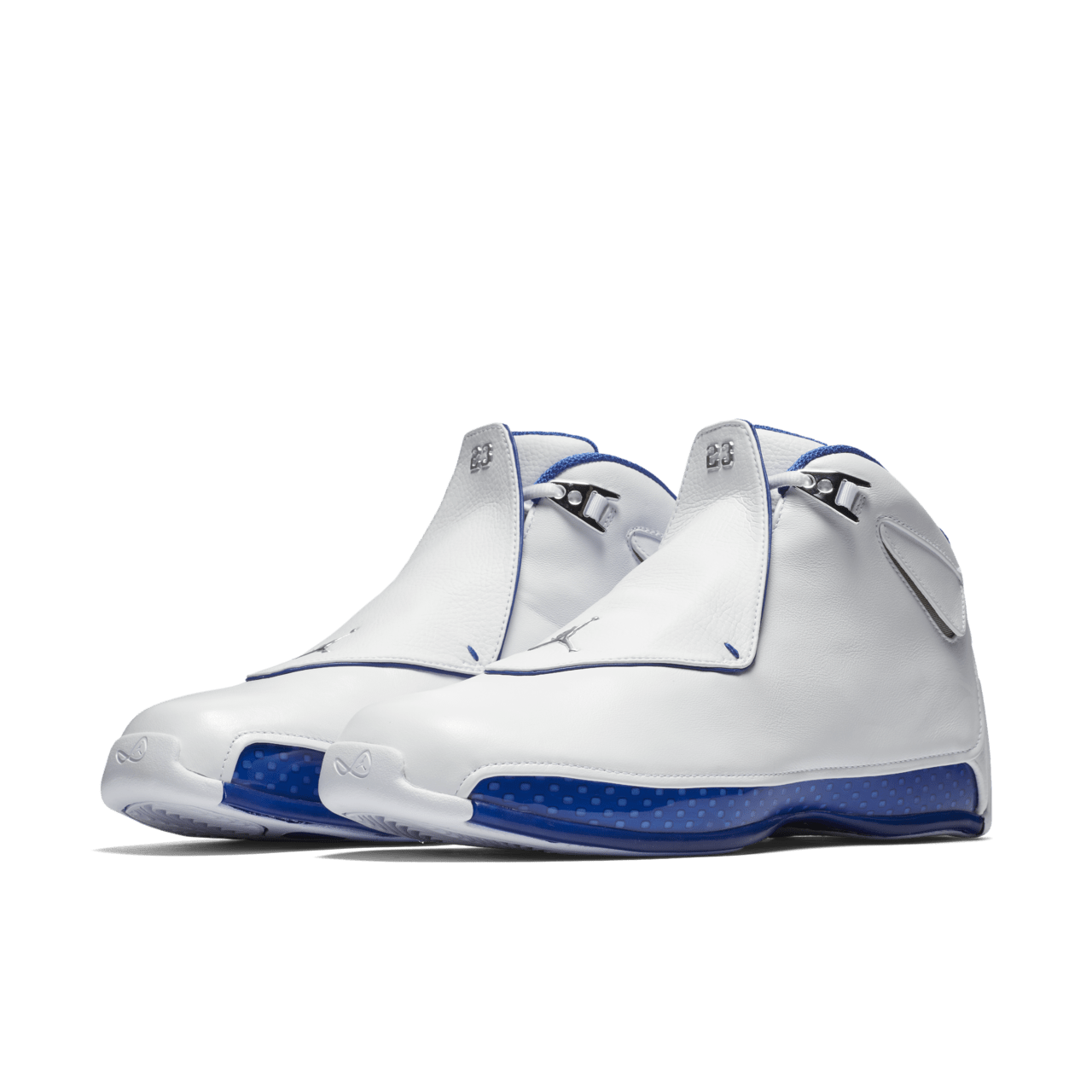 Air Jordan 18 White Sport Royal Release Date. Nike SNKRS