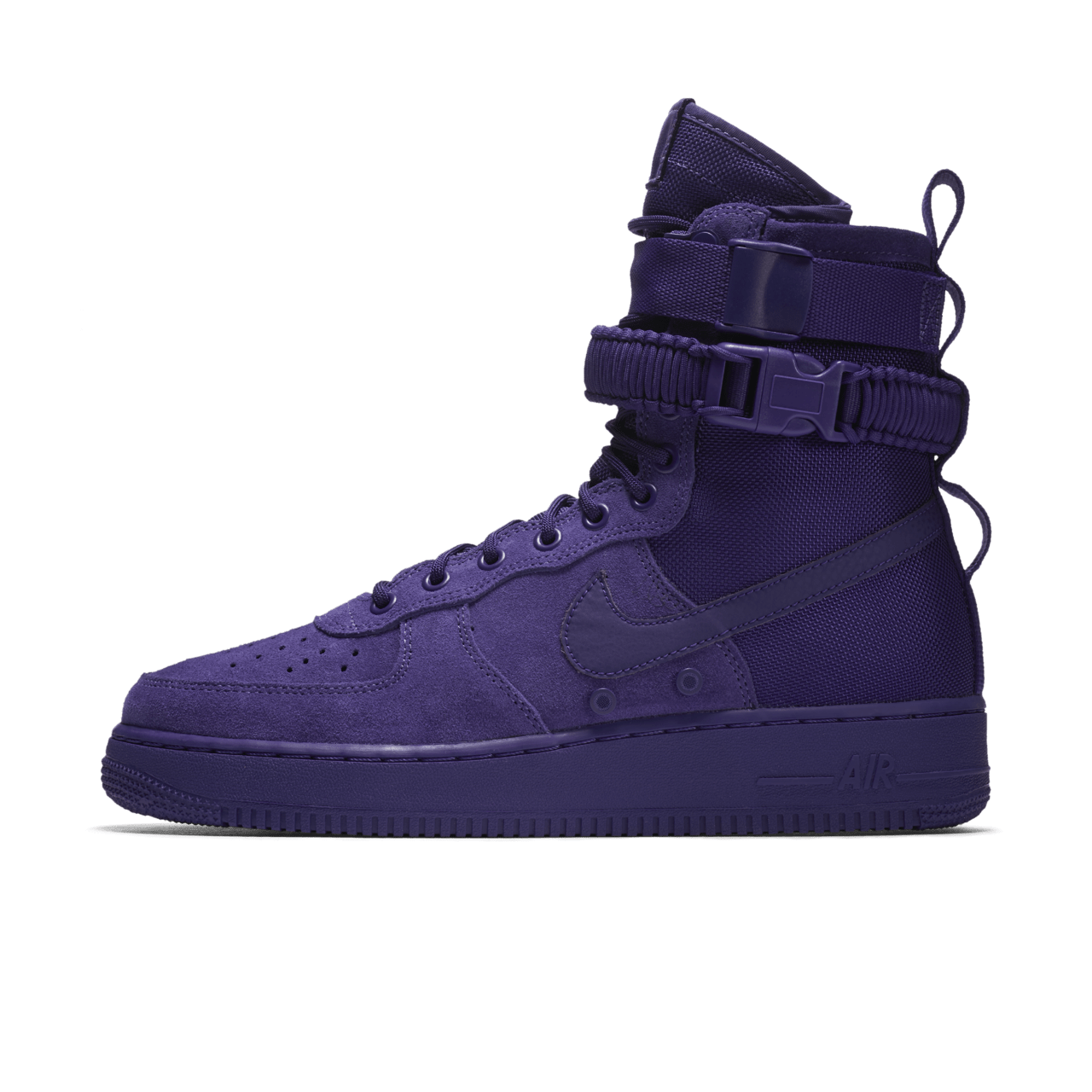 Purple air force ones suede hotsell