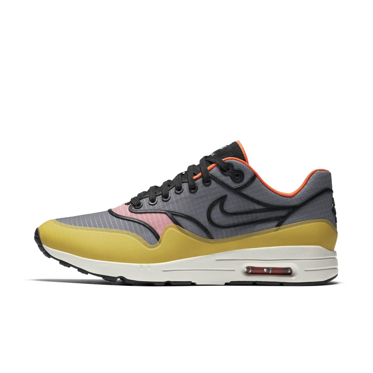 Women s Nike Air Max 1 Ultra 2.0 SI Cool Grey Black Total Crimson Nike SNKRS