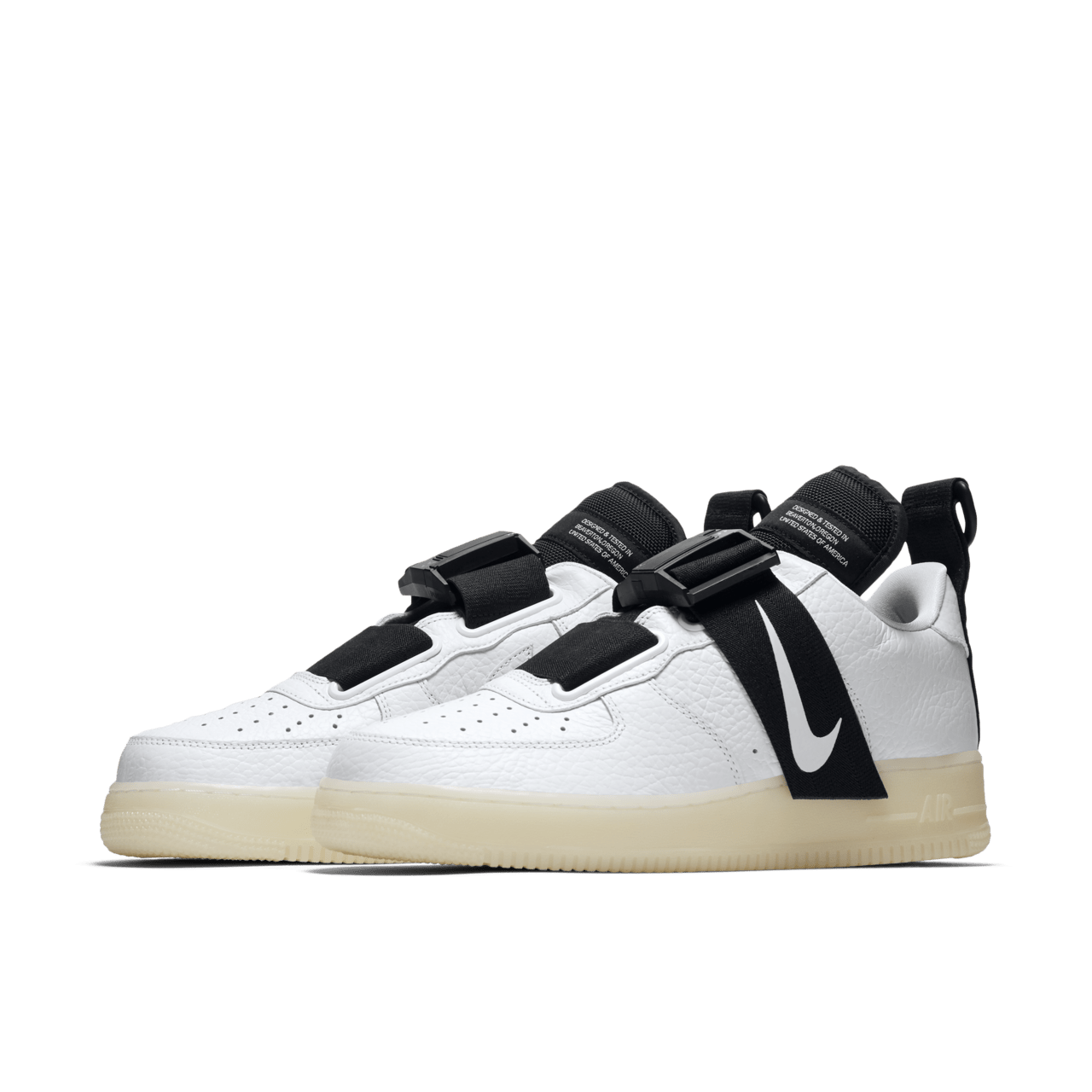 Air force 1 utility low white black online