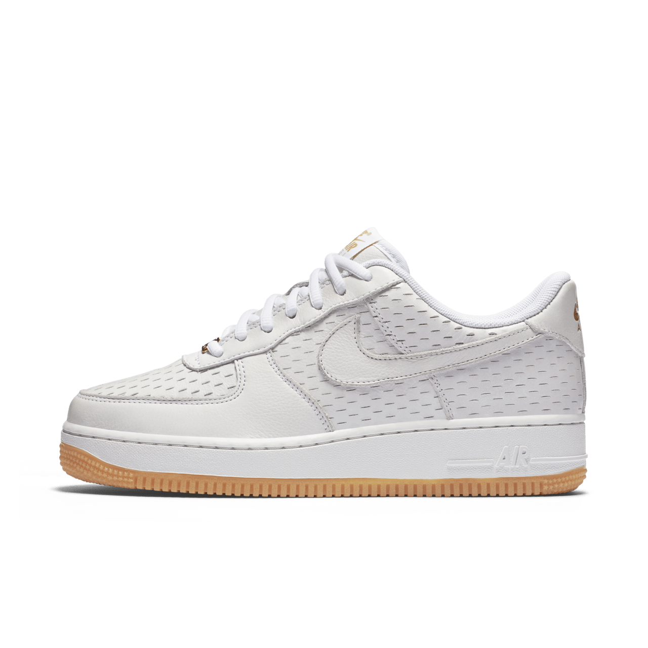 Women s Nike Air Force 1 Summit White Metallic Gold Nike SNKRS