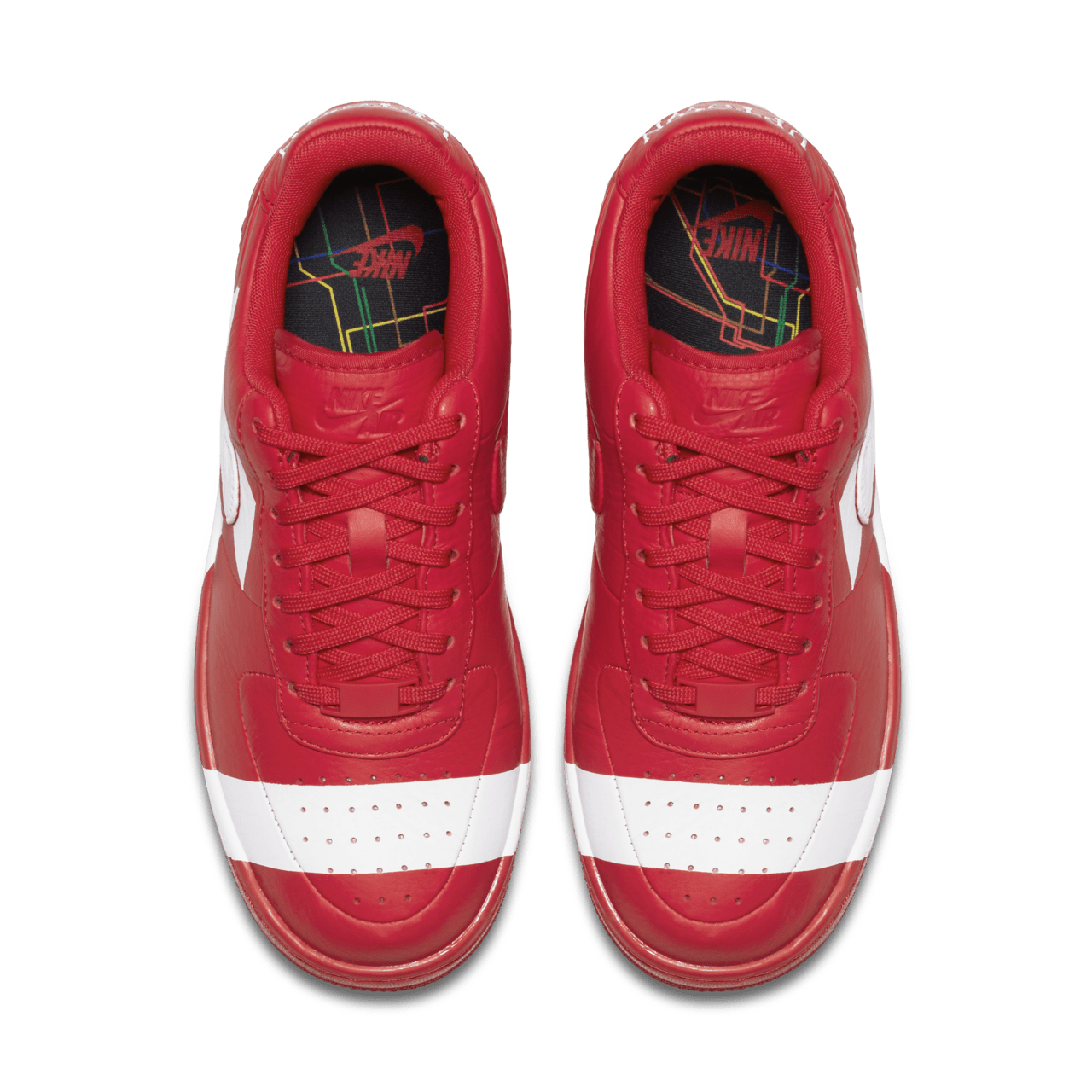 Women's Nike Air Force 1 Upstep 'University Red & White' Release Date