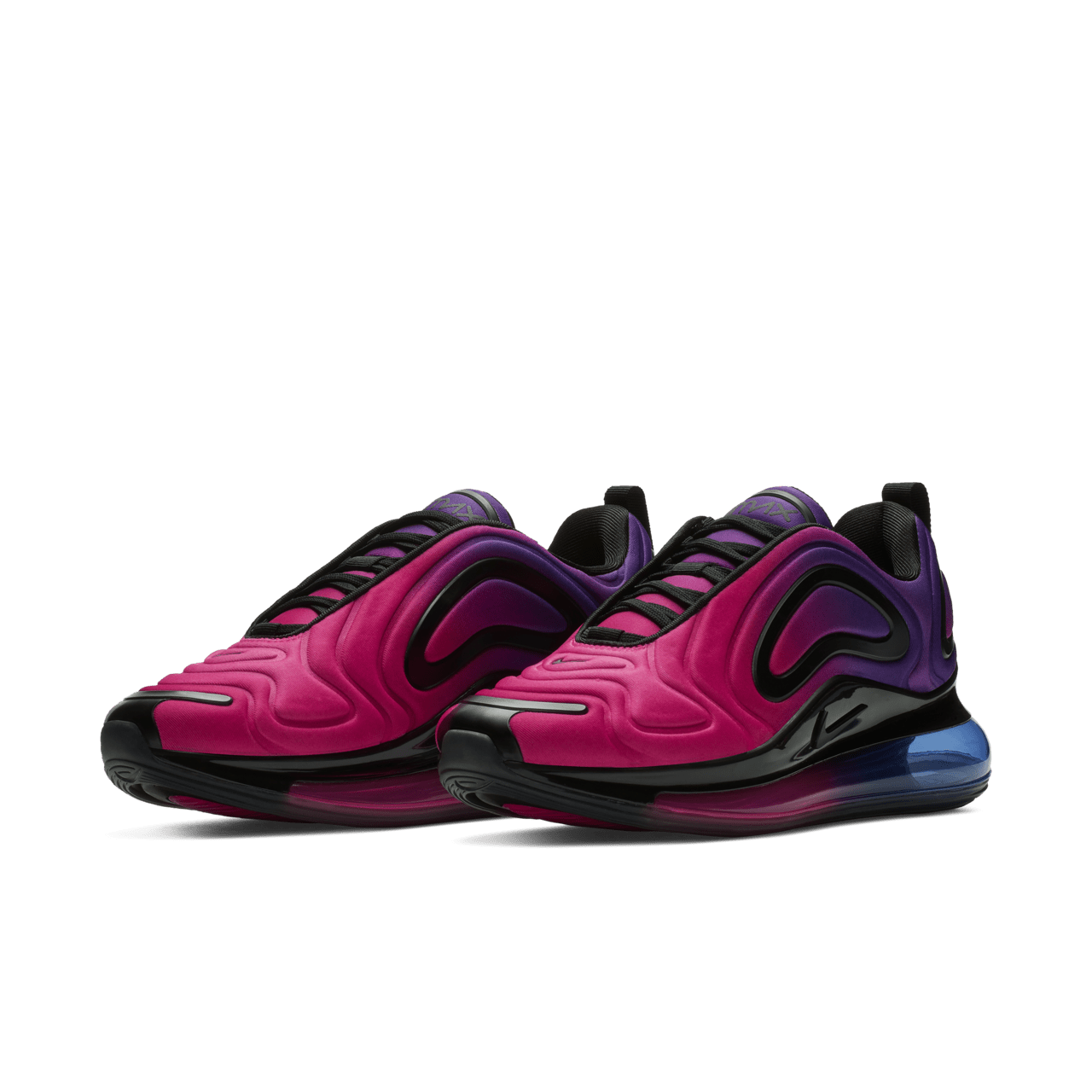 720 Hyper Grape and Black and Hyper Pink Nike SNKRS