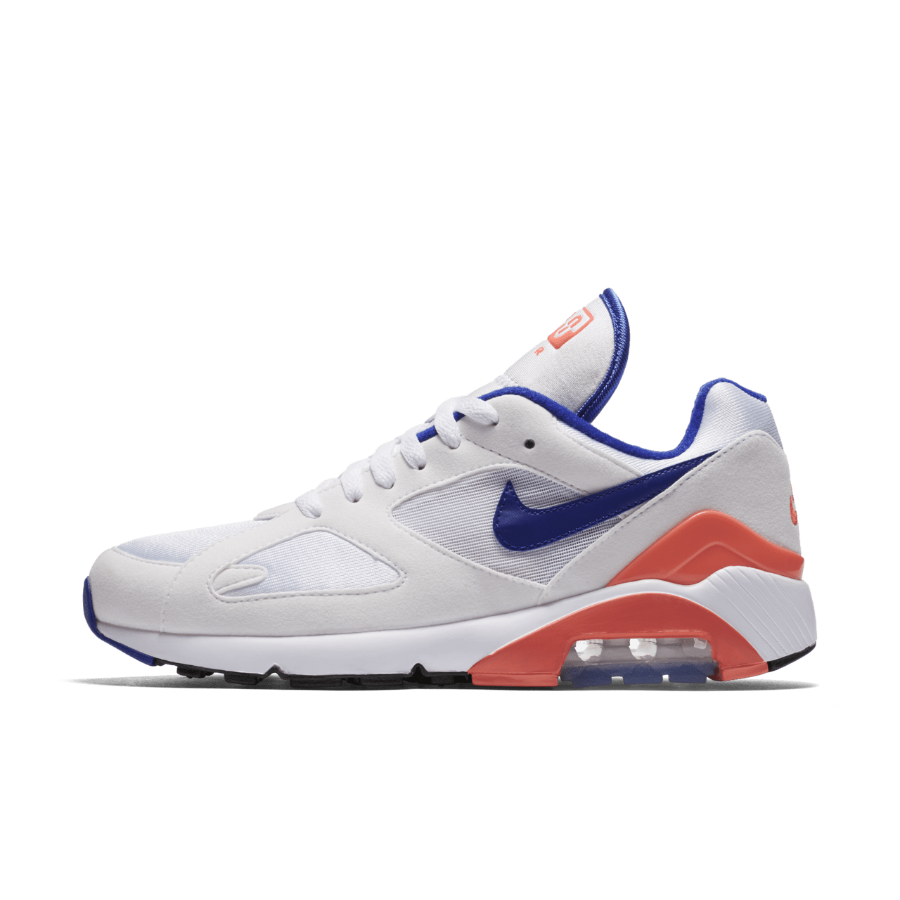 Date de sortie de la Nike Air Max 180 White Solar Red Racer Blue pour Femme. Nike SNKRS