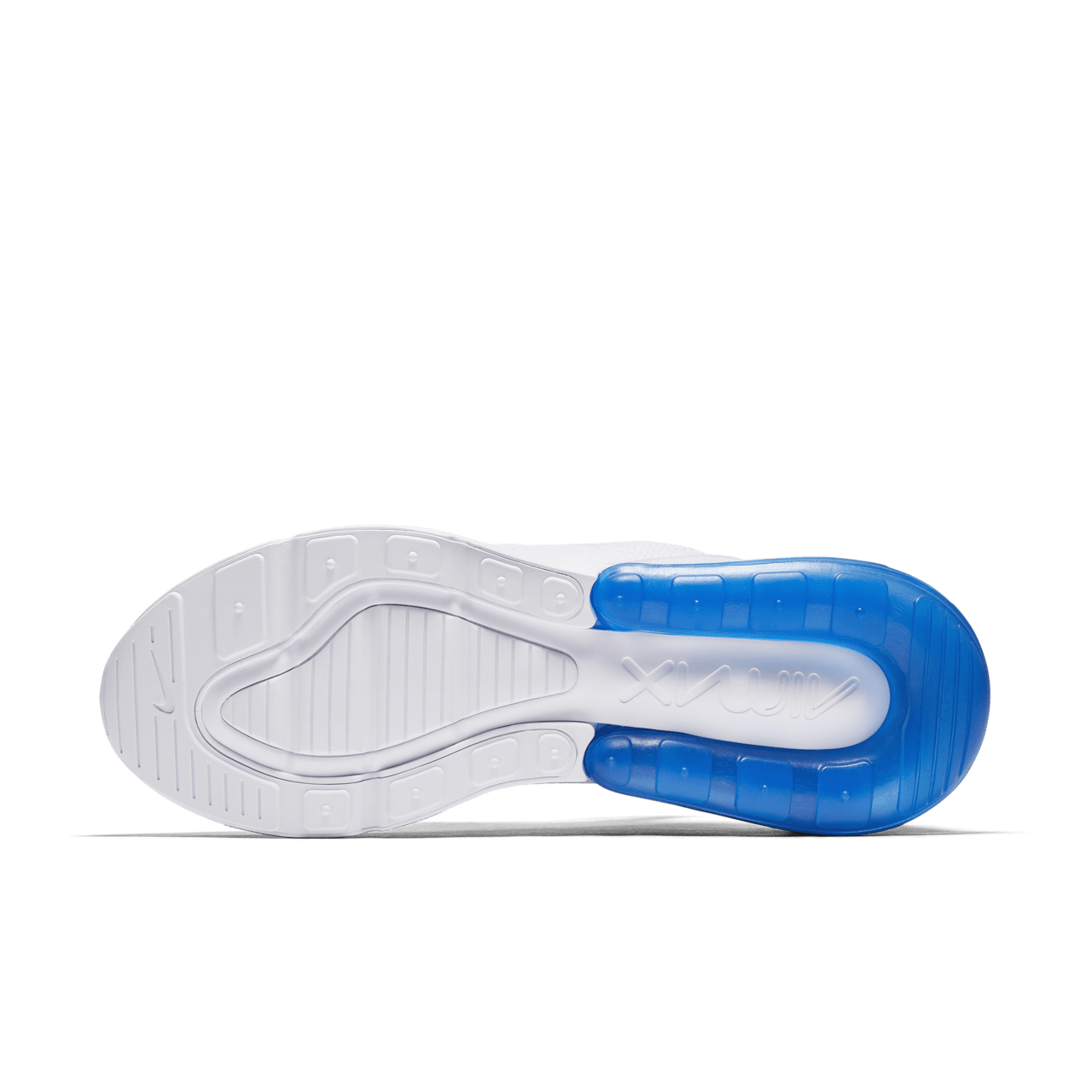 Nike air max 270 men's white blue best sale