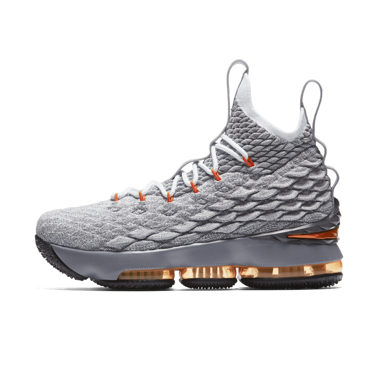 Nike Lebron 15 BG Grey and Orange Release Date. Nike SNKRS