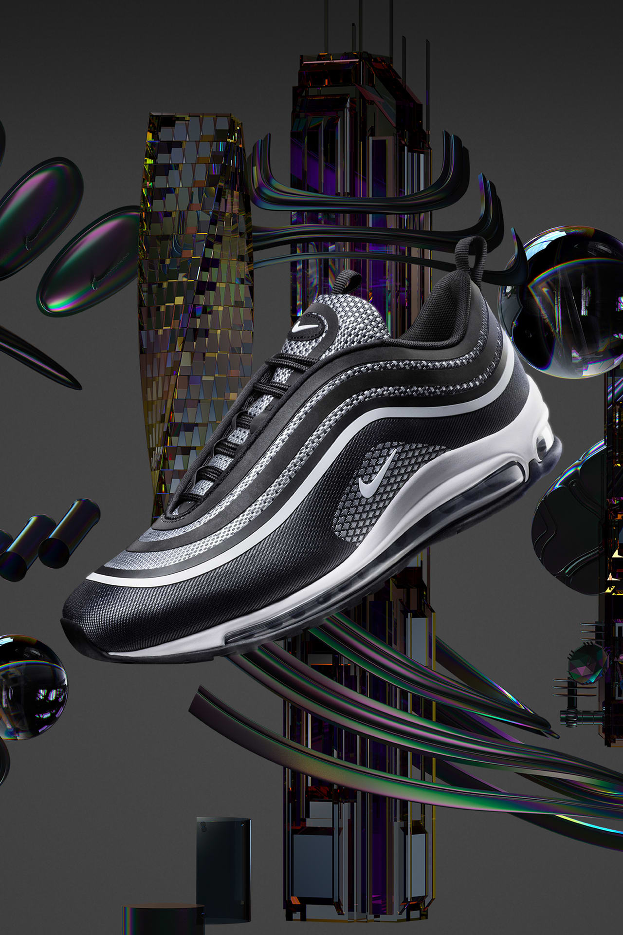 Nike air max 97 ultra black sale hotsell