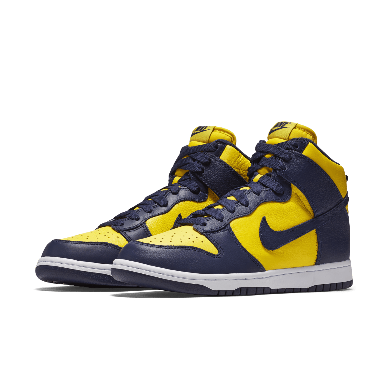 Nike College Colors Program Nike Dunk High Michigan Nike SNKRS
