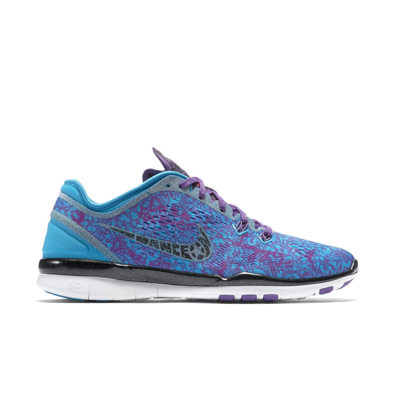 Women s Nike Free 5.0 TR Fit Doernbecher Ultraviolet Blue Lagoon Nike SNKRS