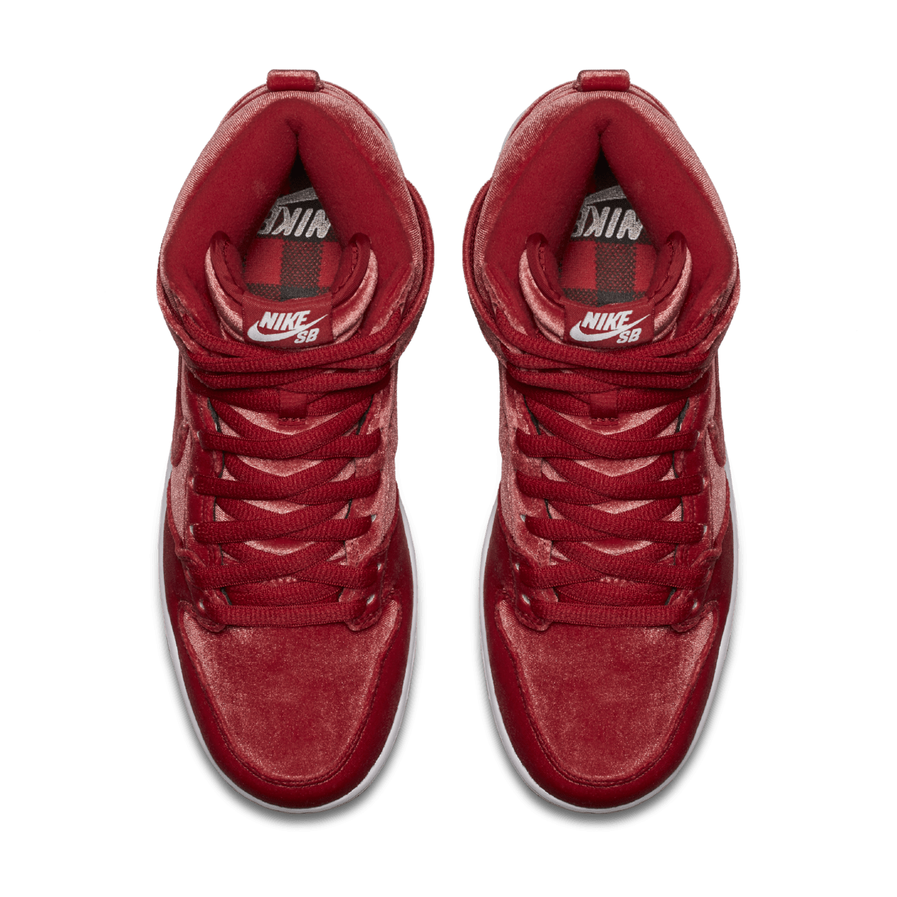 Red velvet shoes nike on sale