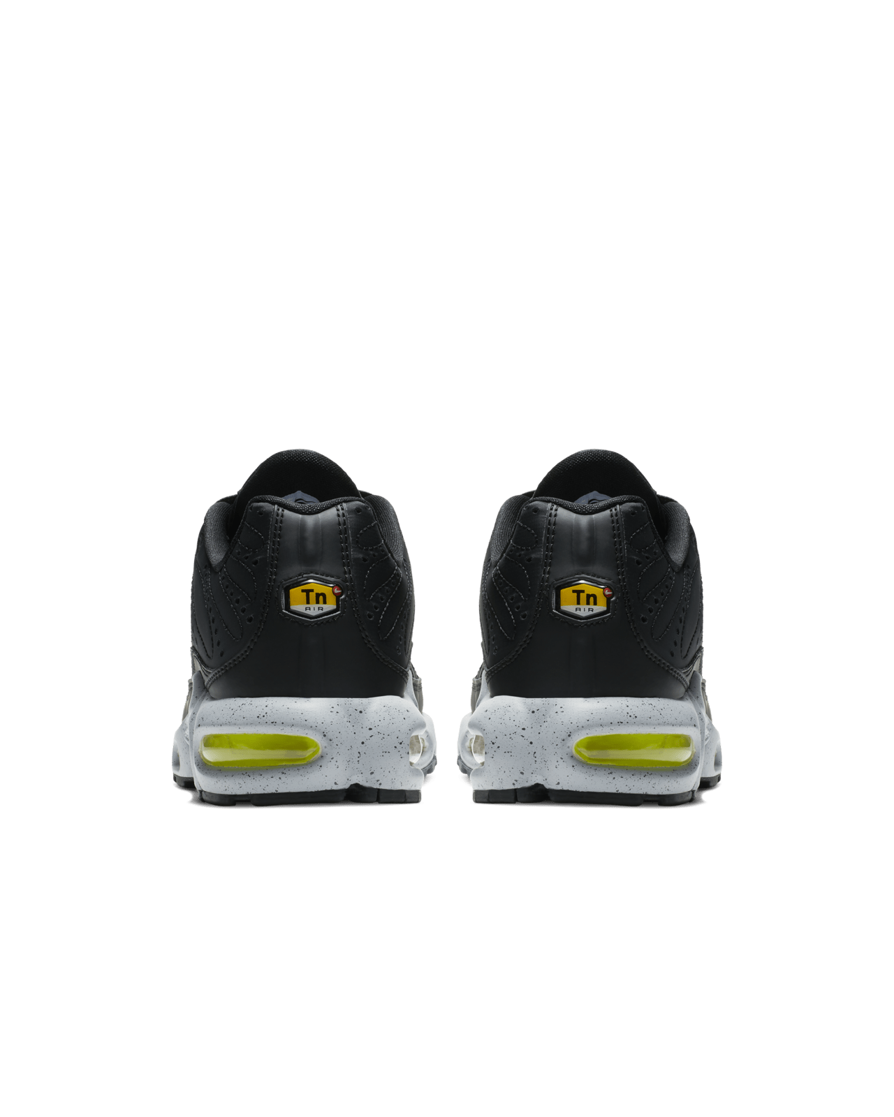 Nike air max plus prm black matte silver & volt hotsell