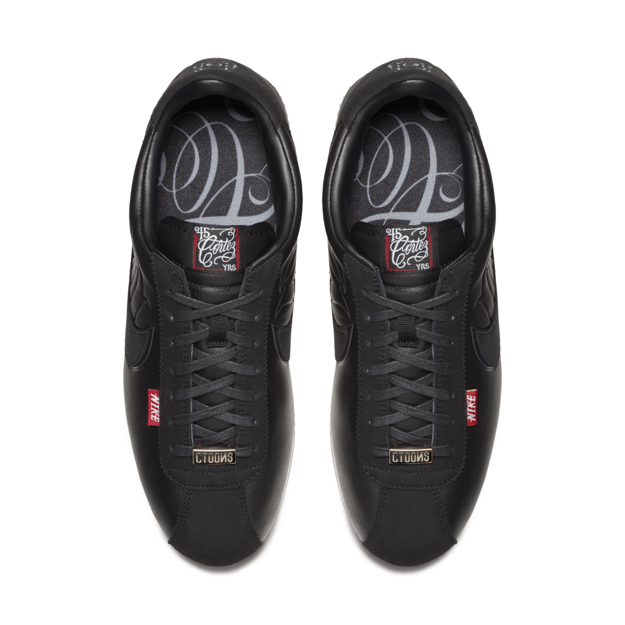 Nike cortez mister cartoon black hotsell