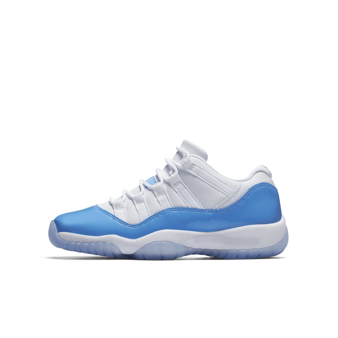 Air jordan 11 retro white university blue on sale