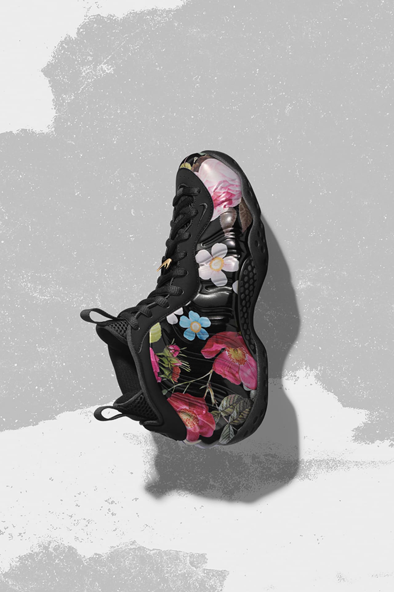 Women s Air Foamposite One Floral Black Nike SNKRS