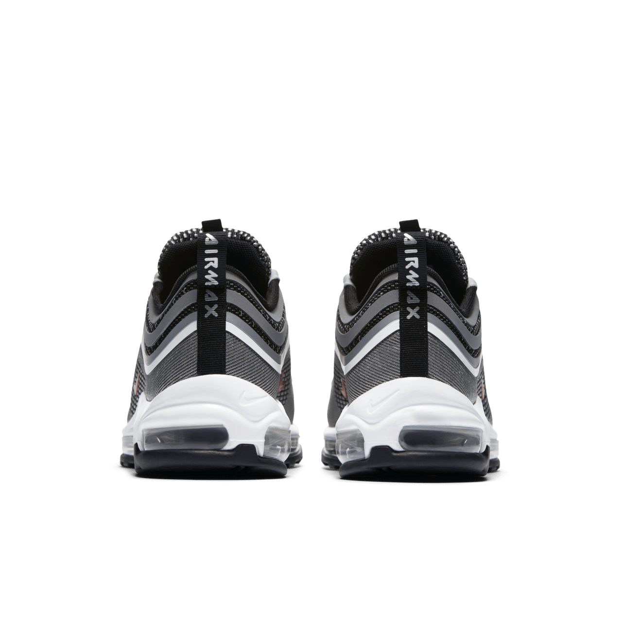 Nike air max 97 silver and black online