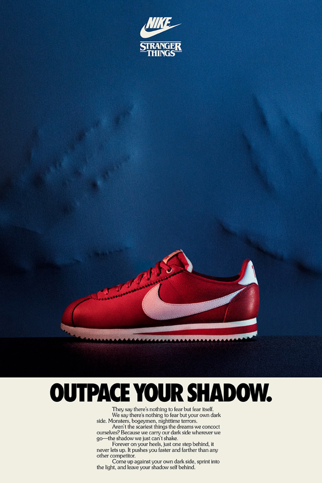 Nike cortez stranger things hawkins high school online