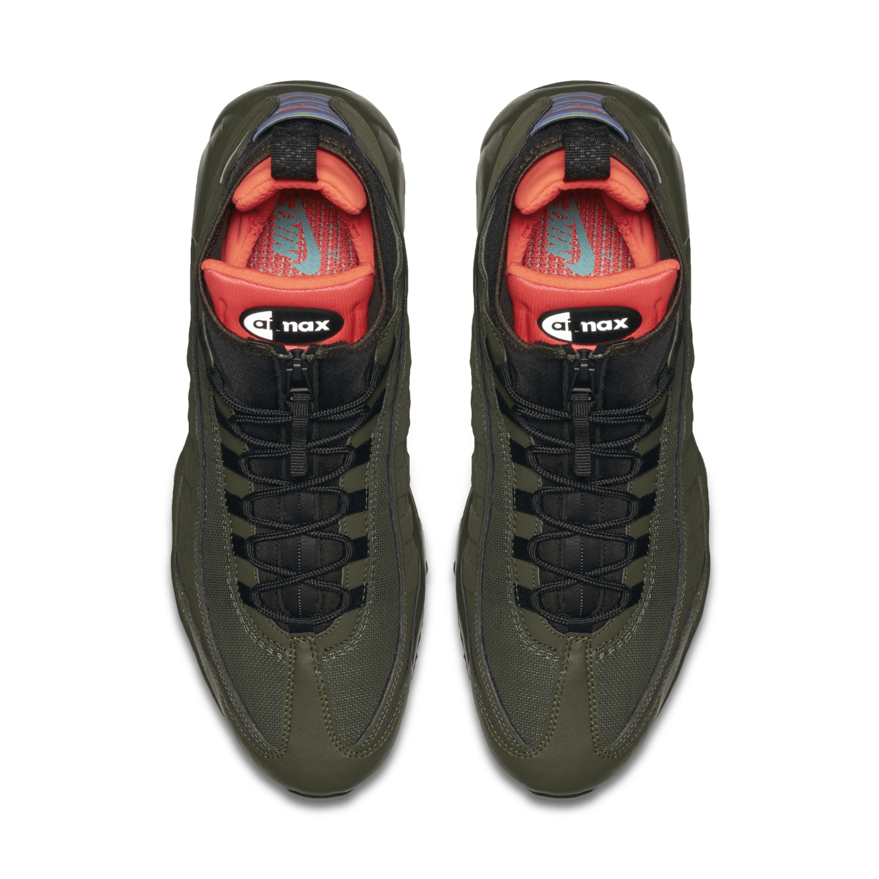 Nike air max 95 sneakerboot green and red online