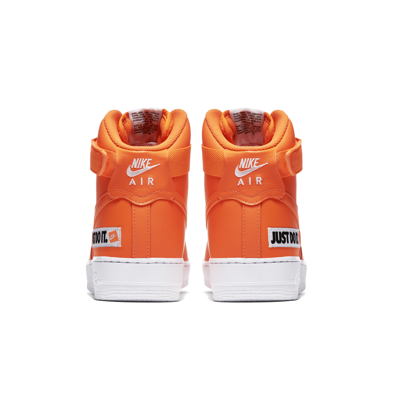 Nike Air Force 1 High JDI Collection 'Total Orange & White' Release Date