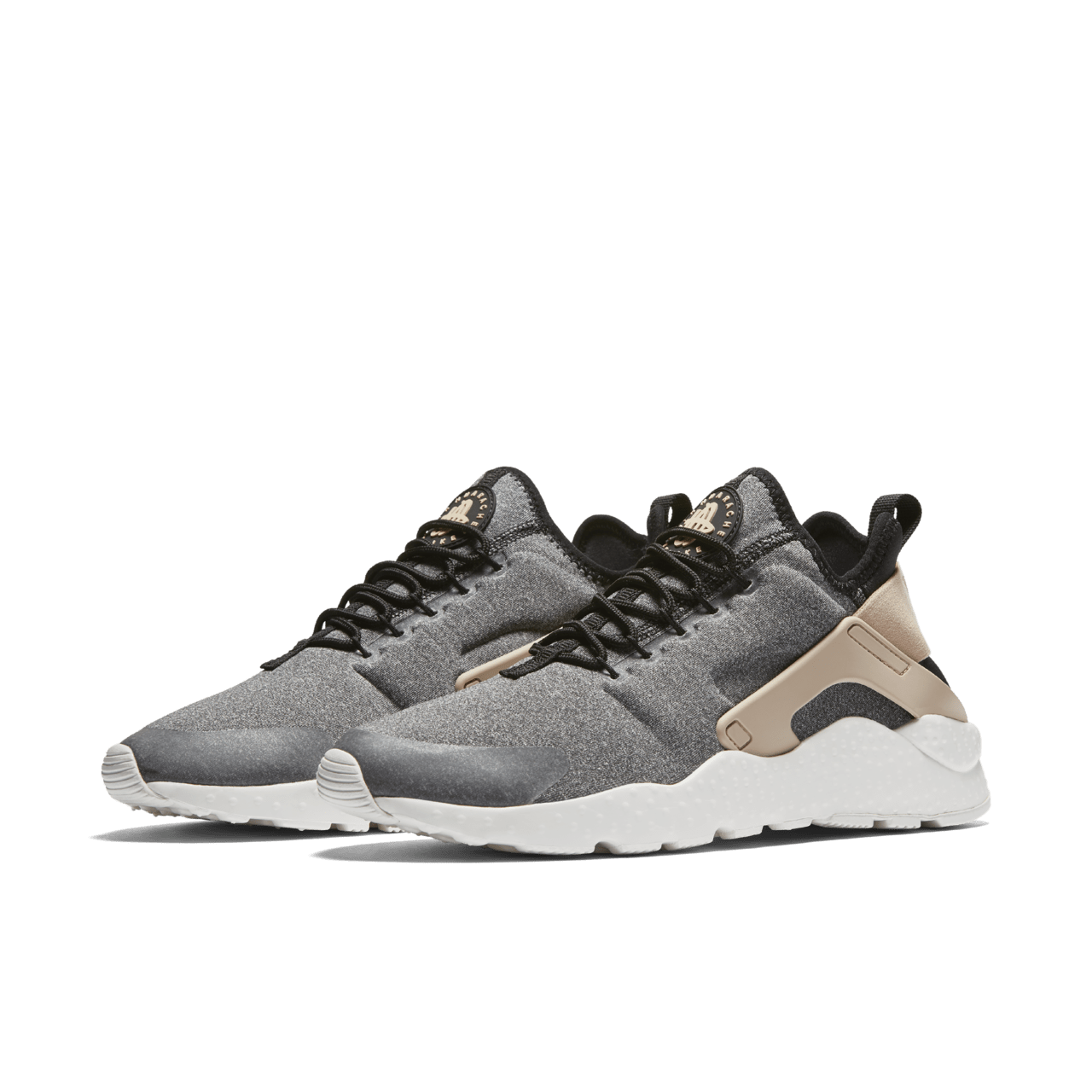 Nike Air Huarache Ultra SE Black Vachetta Tan pour Femme. Nike SNKRS