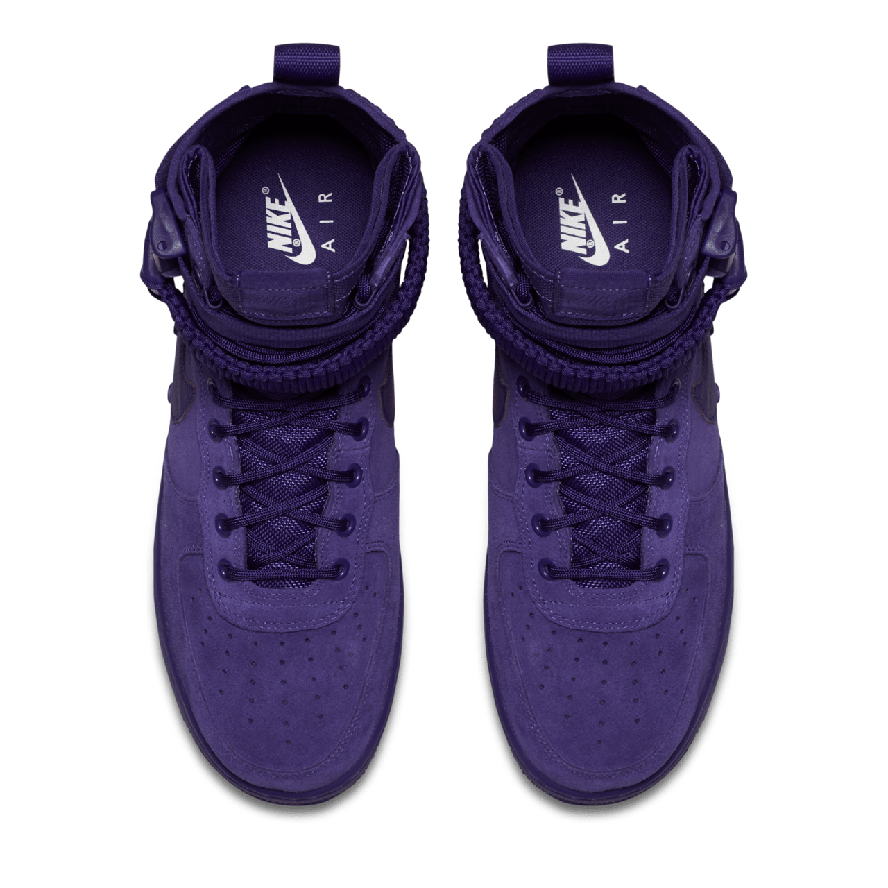 Nike air force suede purple deals