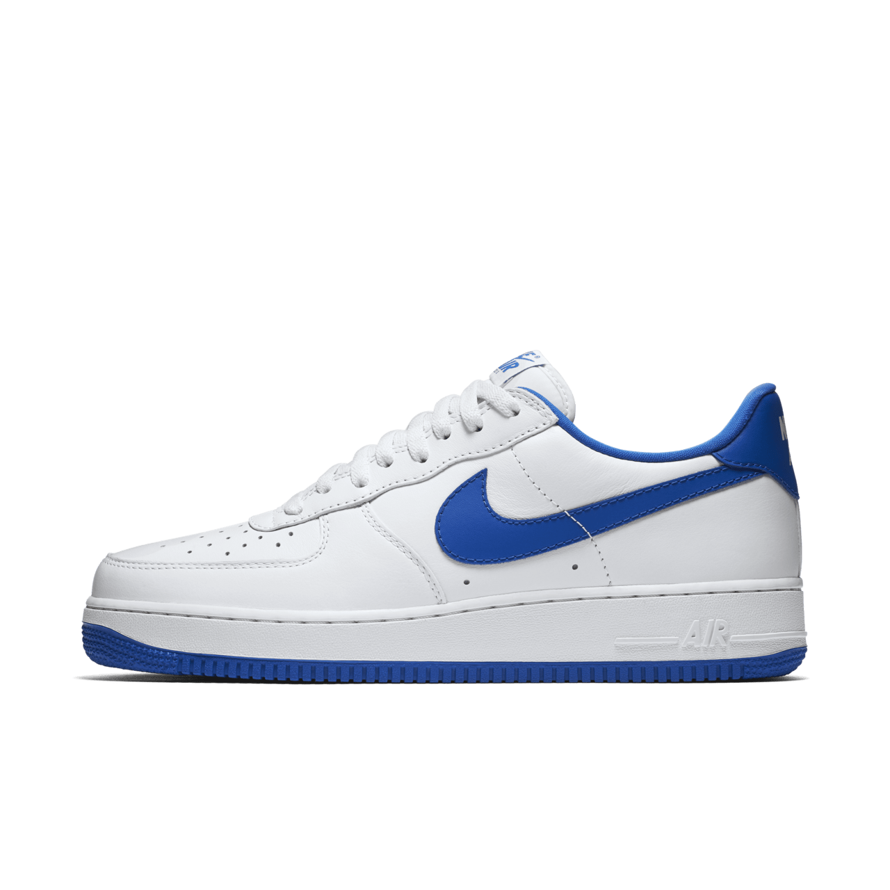 Royal blue and white air force 1 on sale