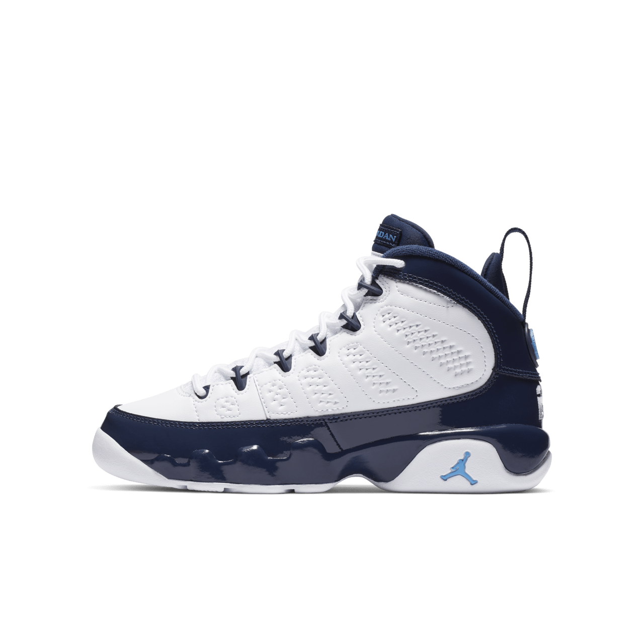 Navy jordan 9 on sale