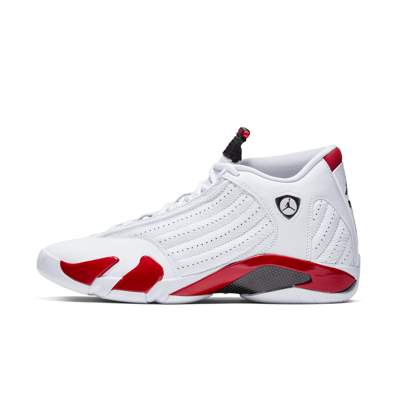 Jordan 14 white red and black on sale