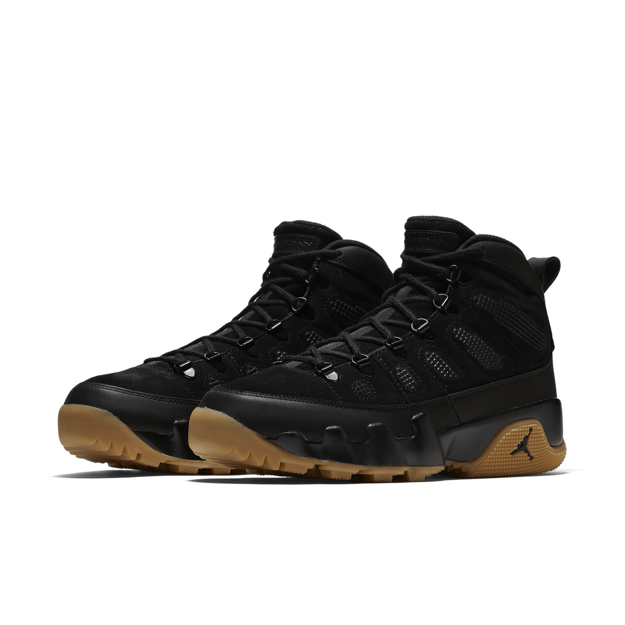 【NIKE公式】エア ジョーダン 9 レトロ ブーツ 'Black and Gum Light Brown' (AR4491-025/AIR JORDAN 9 RETRO BOOT NRG)