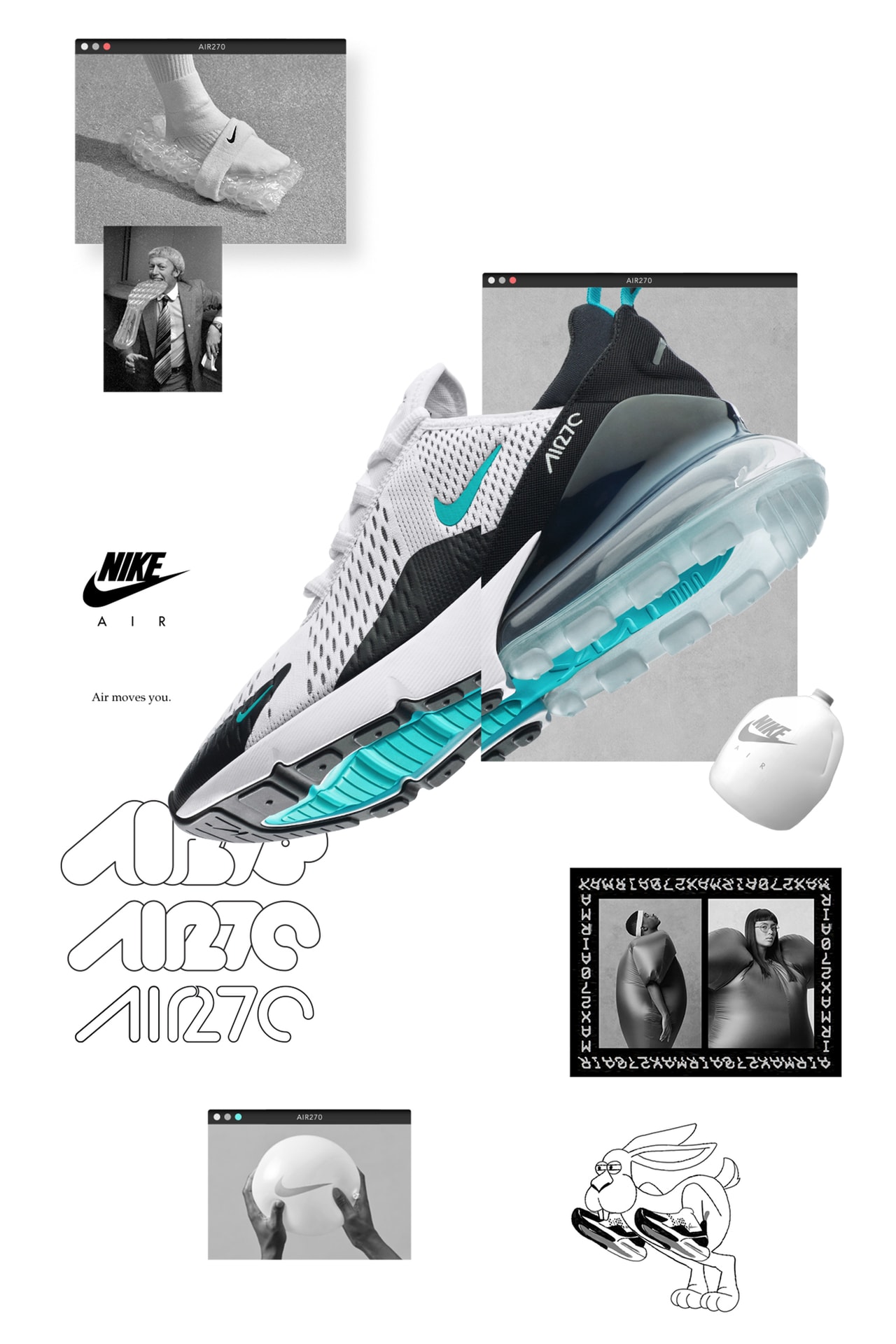 NIKE 270 Black Dusty Cactus AH8050 001 AM270 Nike SNKRS